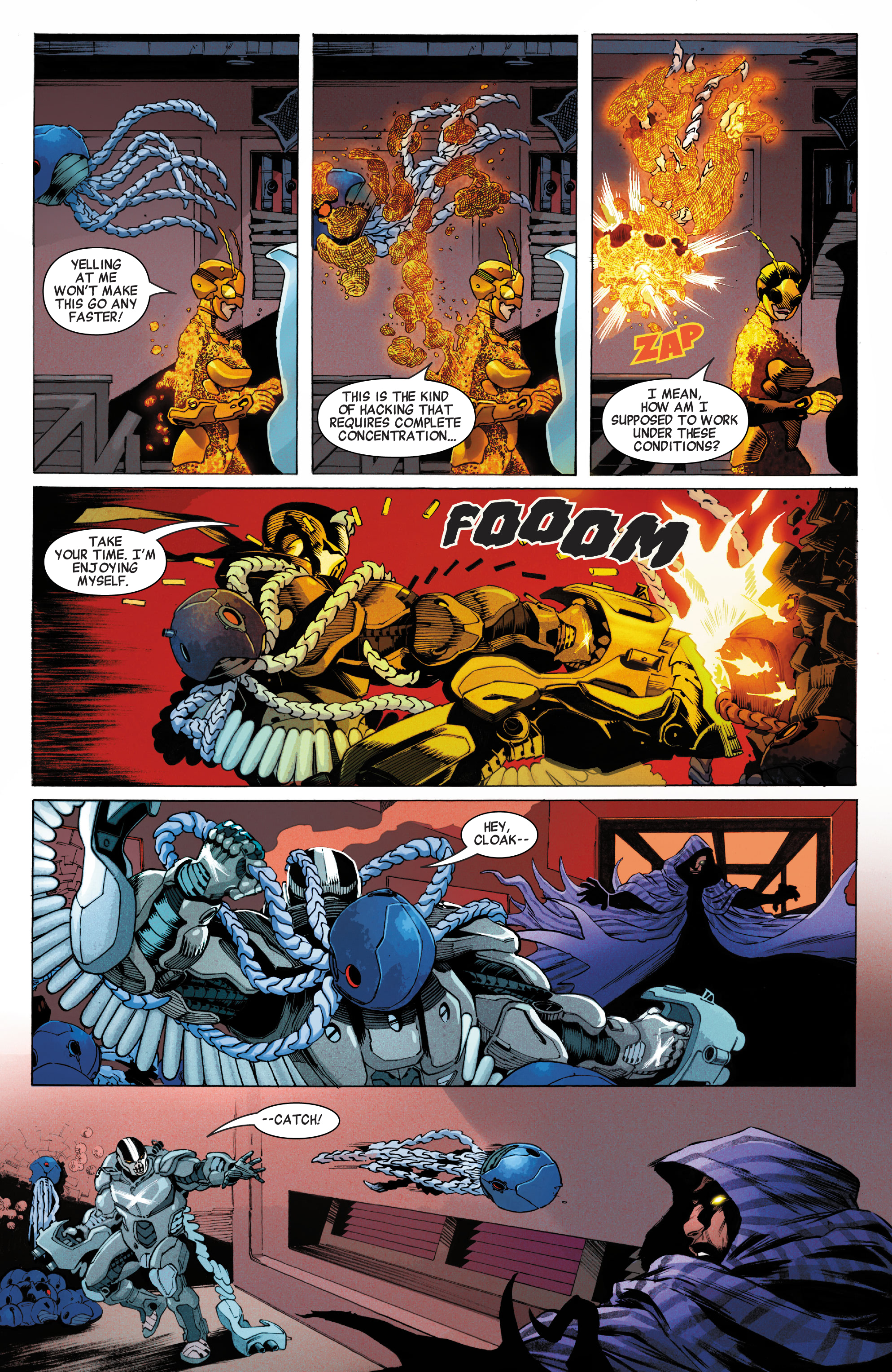Read online Heroes Reborn: One-Shots comic -  Issue # Squadron Savage - 17