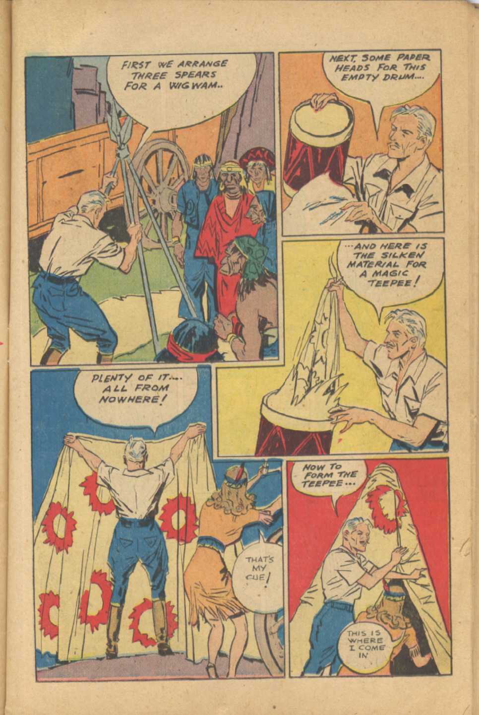 Read online Super-Magician Comics comic -  Issue #28 - 19