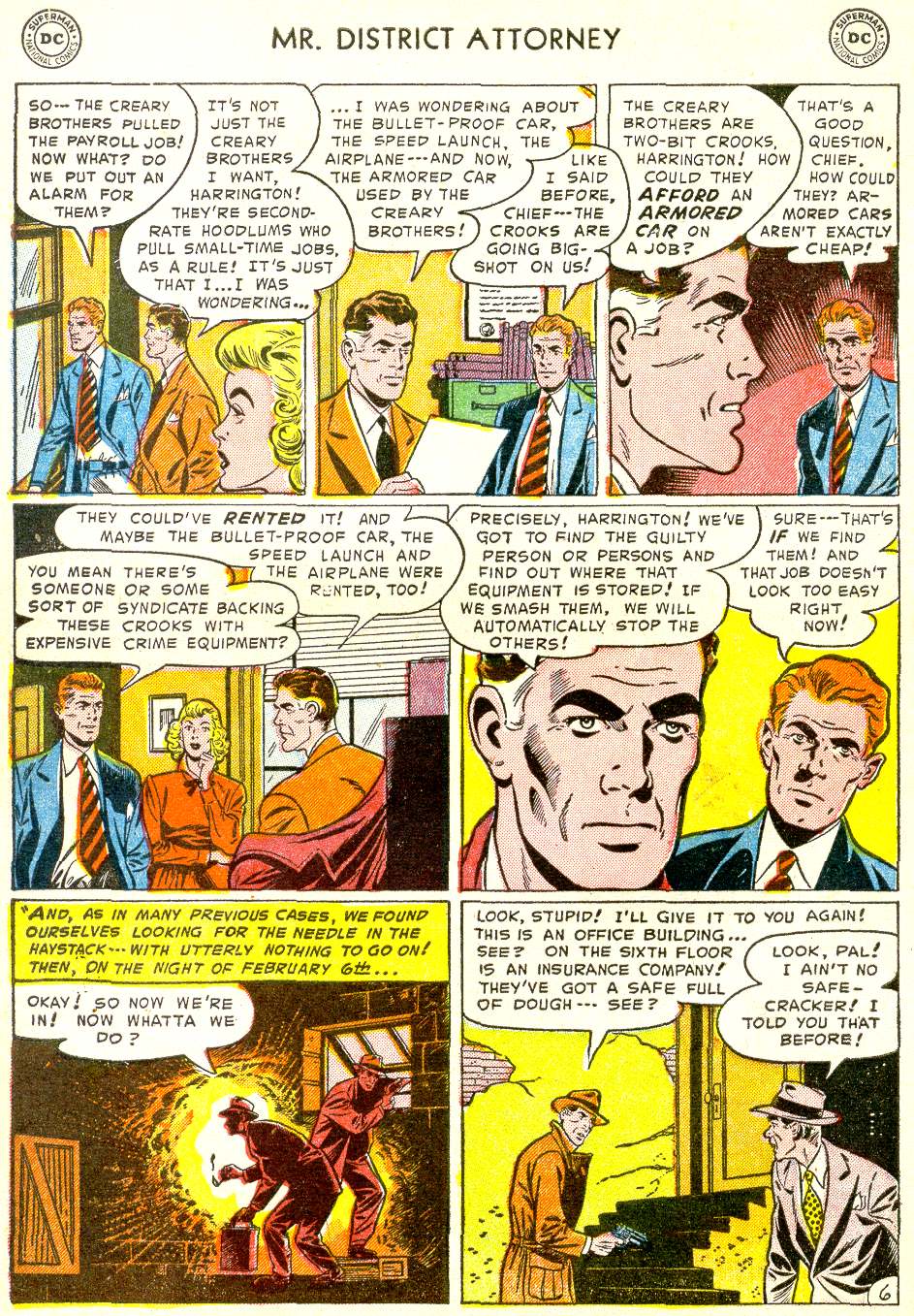 Read online Mr. District Attorney comic -  Issue #35 - 8