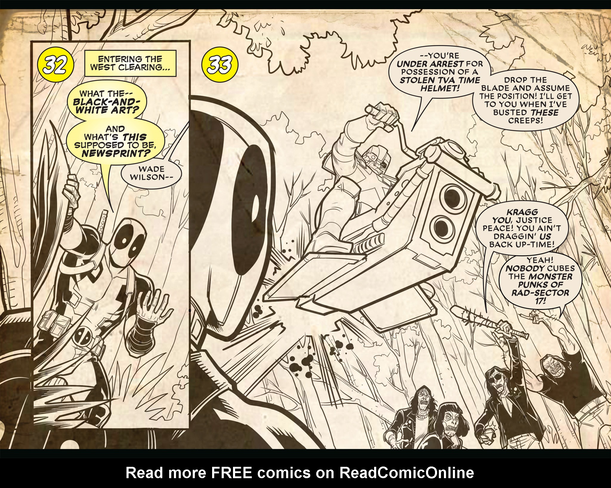 Read online You Are Deadpool comic -  Issue #3 - 35