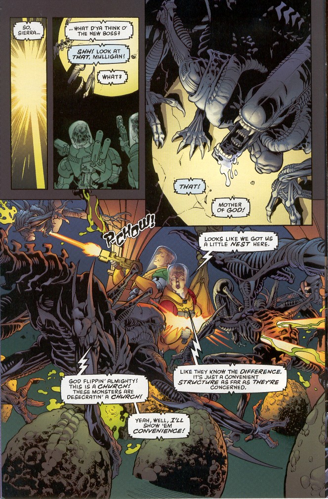 Read online Aliens: Xenogenesis comic -  Issue #1 - 12