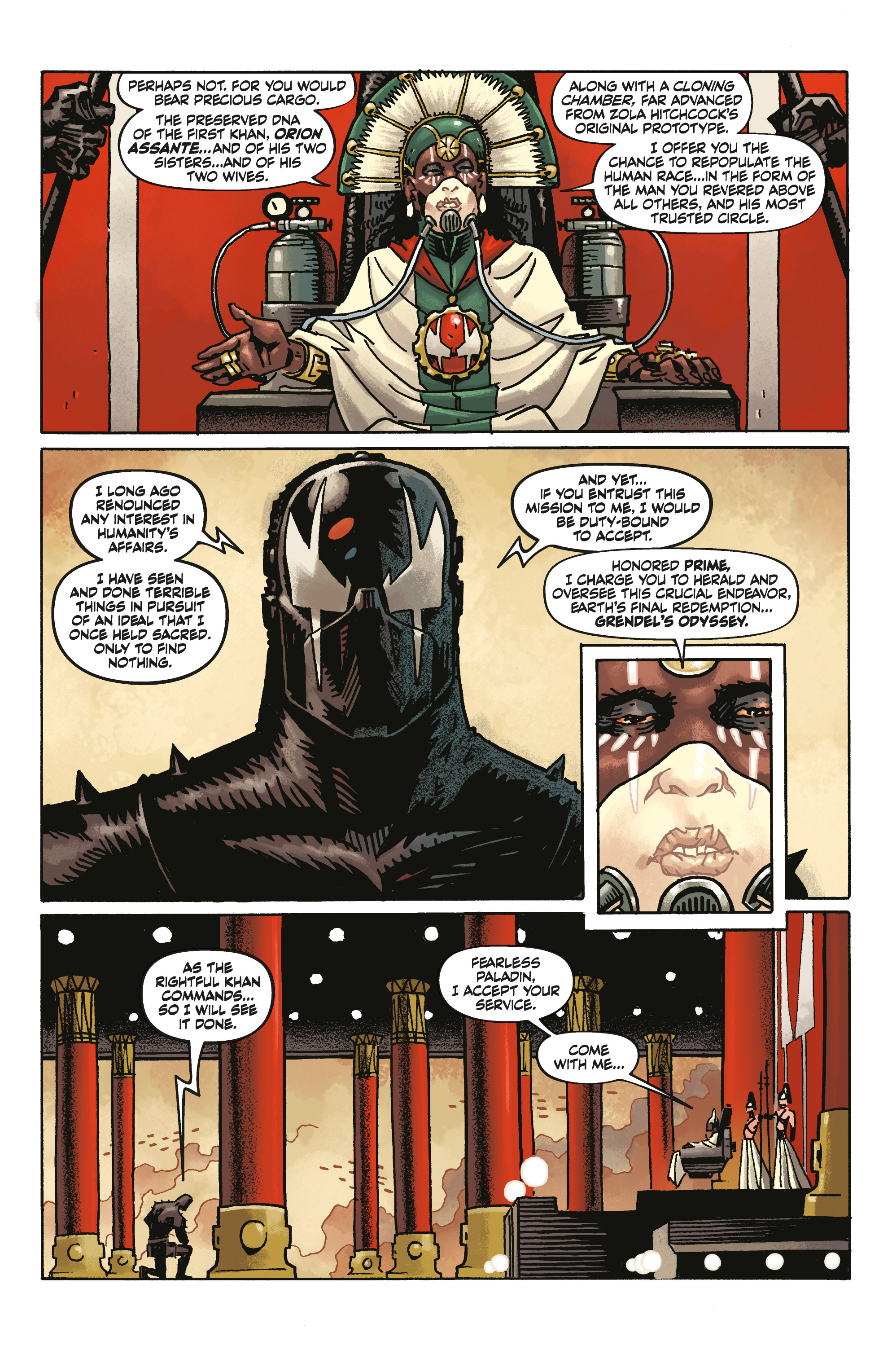 Read online Grendel: Devil's Odyssey comic -  Issue #1 - 8