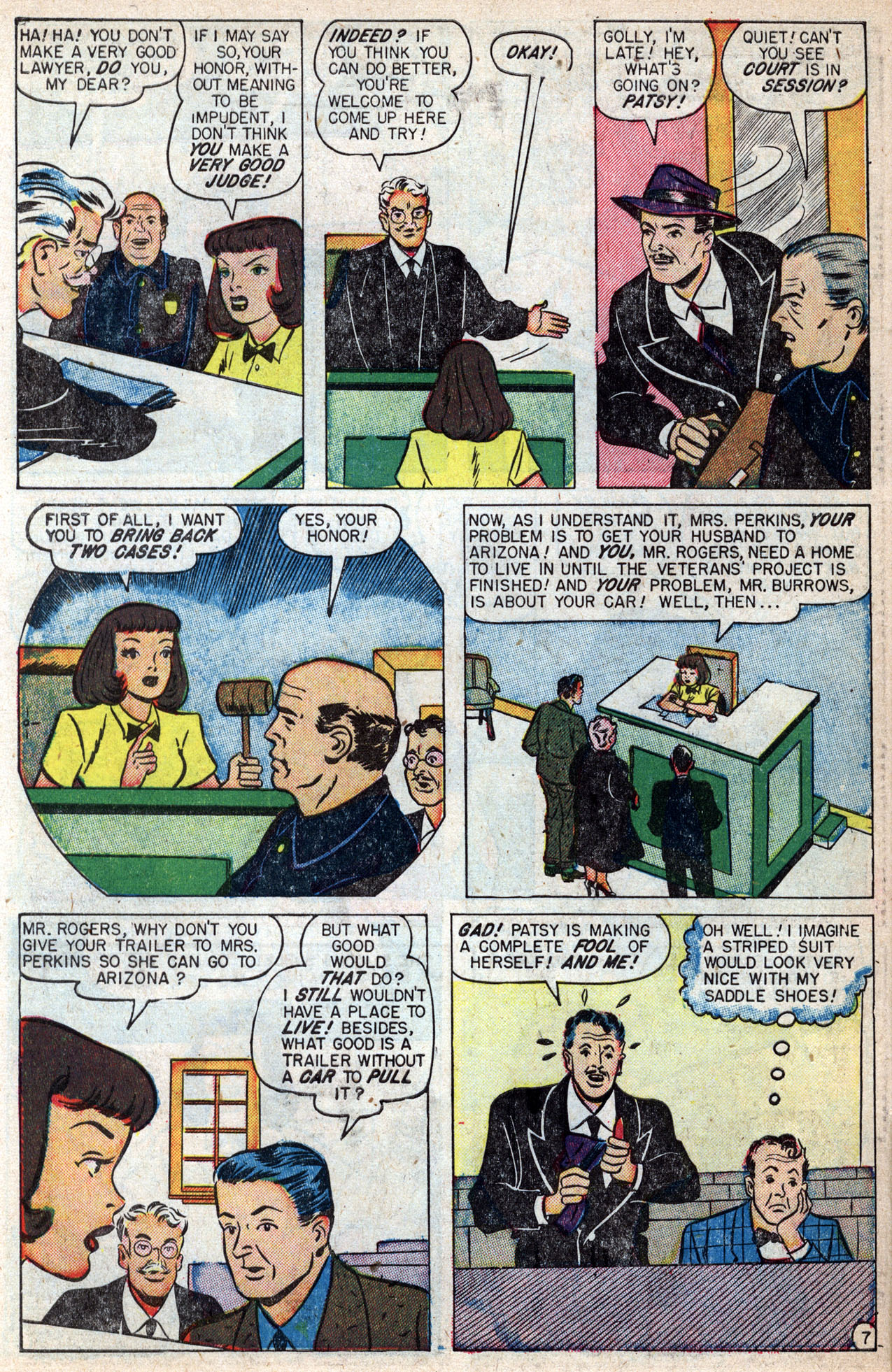 Read online Patsy Walker comic -  Issue #21 - 46
