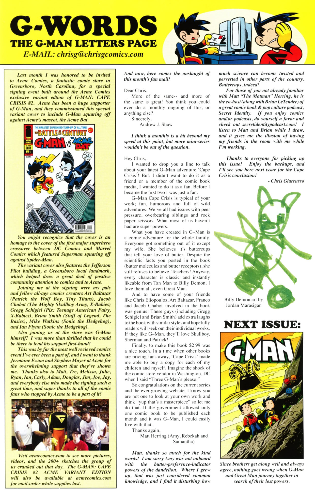 Read online G-Man: Cape Crisis comic -  Issue #4 - 25