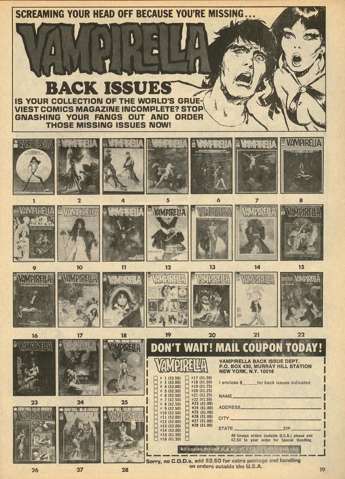 Read online Vampirella (1969) comic -  Issue #28 - 19
