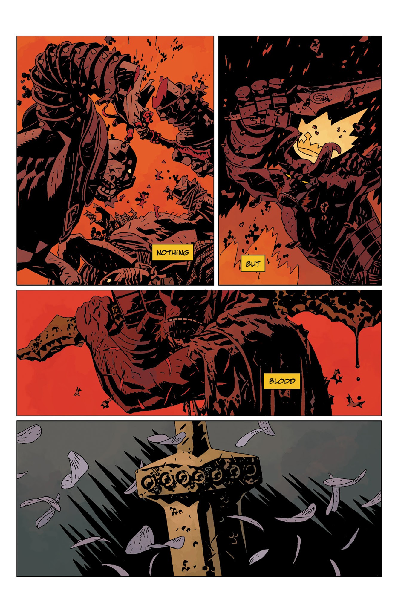 Read online Hellboy: The Wild Hunt comic -  Issue # TPB - 130