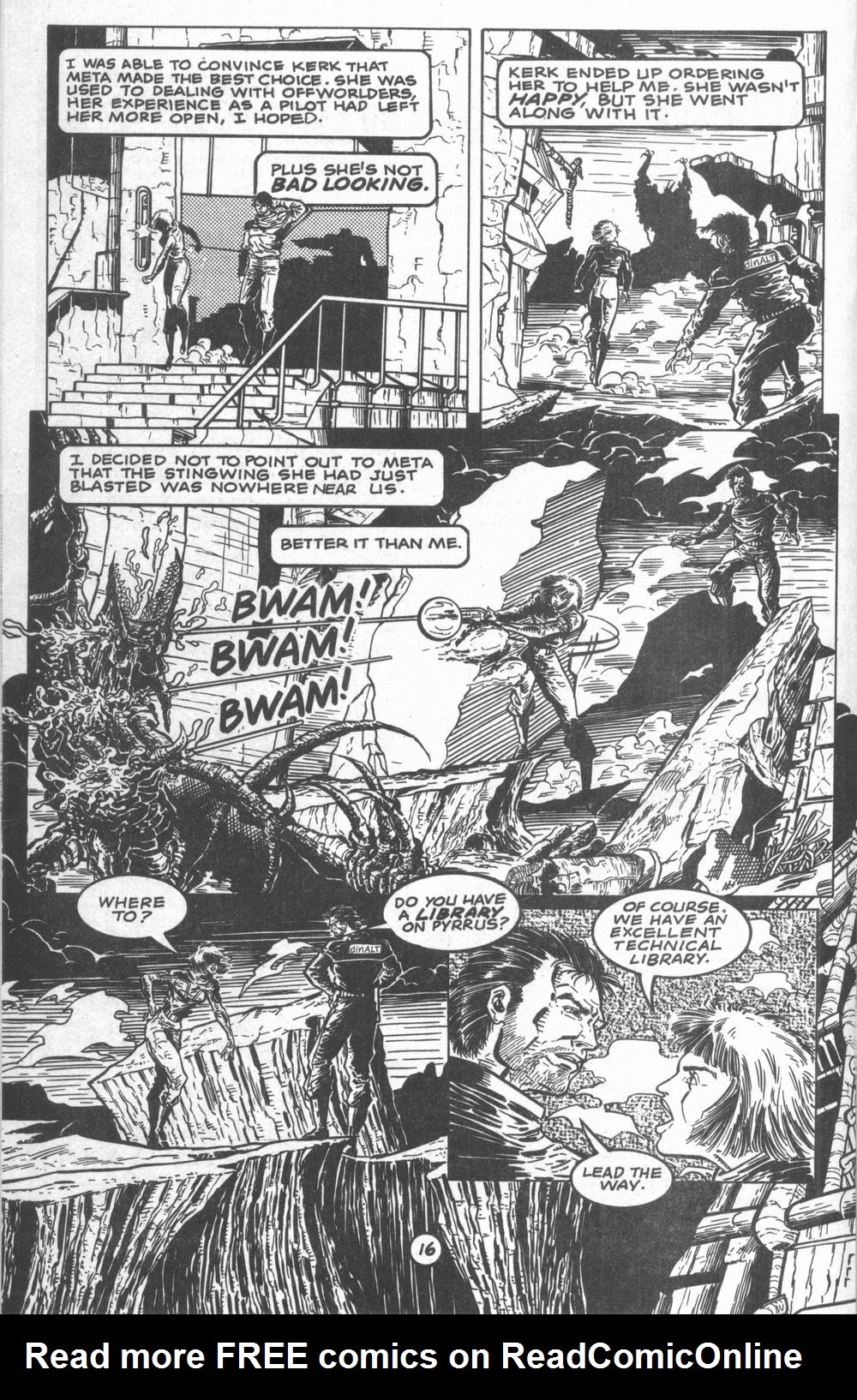 Read online Deathworld comic -  Issue #2 - 18