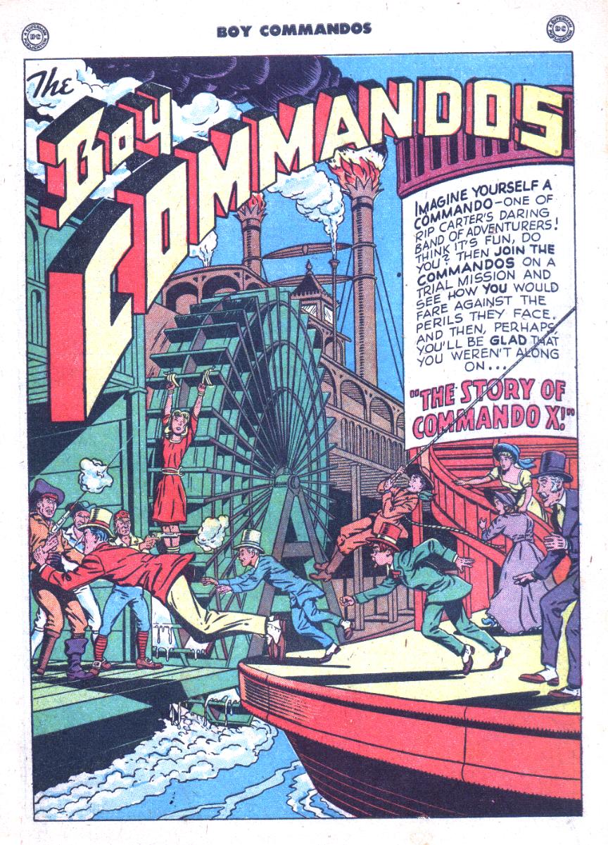 Read online Boy Commandos comic -  Issue #25 - 3