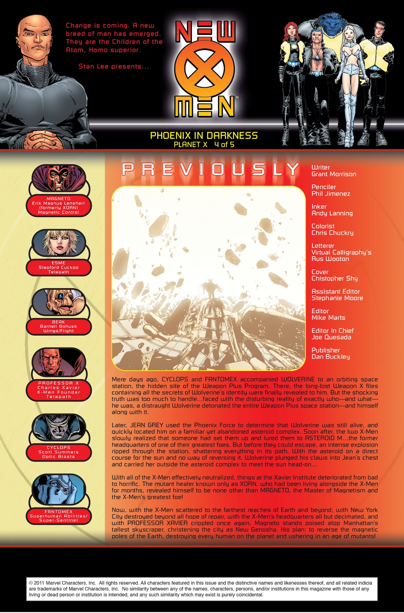Read online New X-Men (2001) comic -  Issue # _TPB 6 - 72