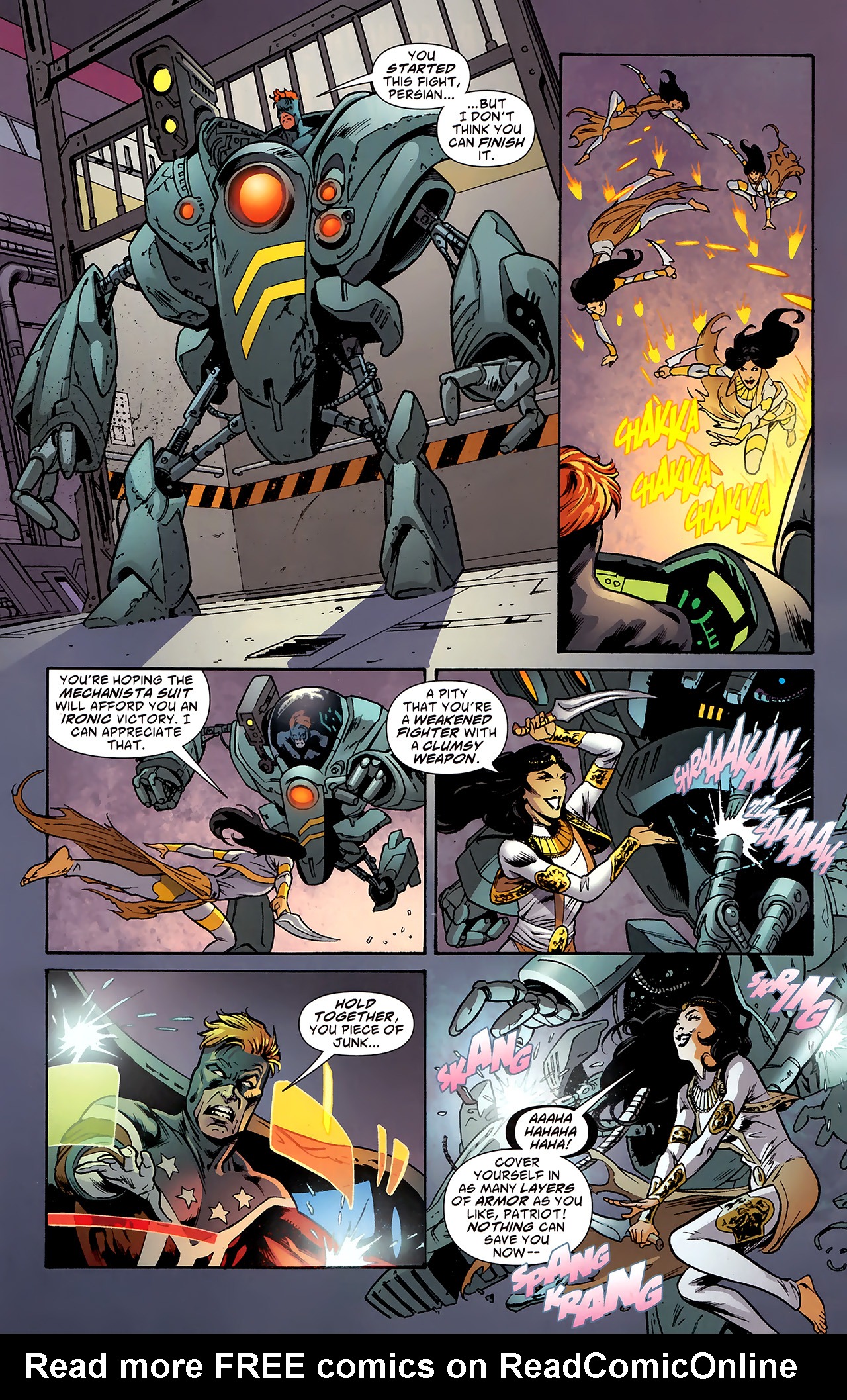 Read online The Mighty Crusaders comic -  Issue #5 - 8
