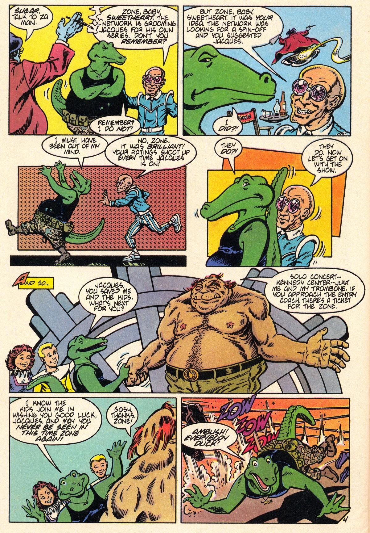 Read online The Badger comic -  Issue #27 - 29