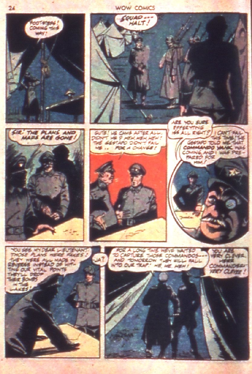 Read online Wow Comics comic -  Issue #7 - 24