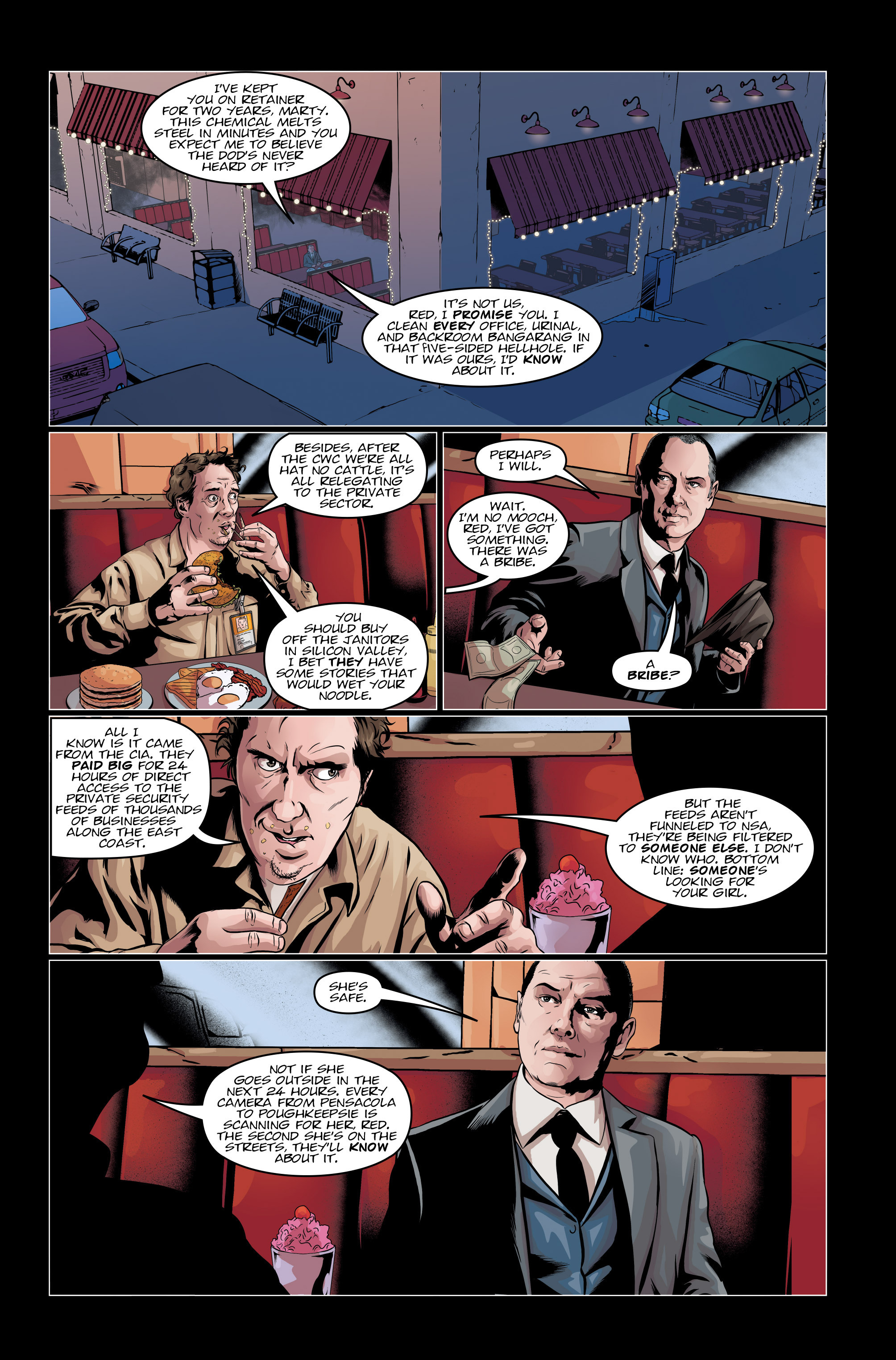 Read online The Blacklist comic -  Issue #7 - 19