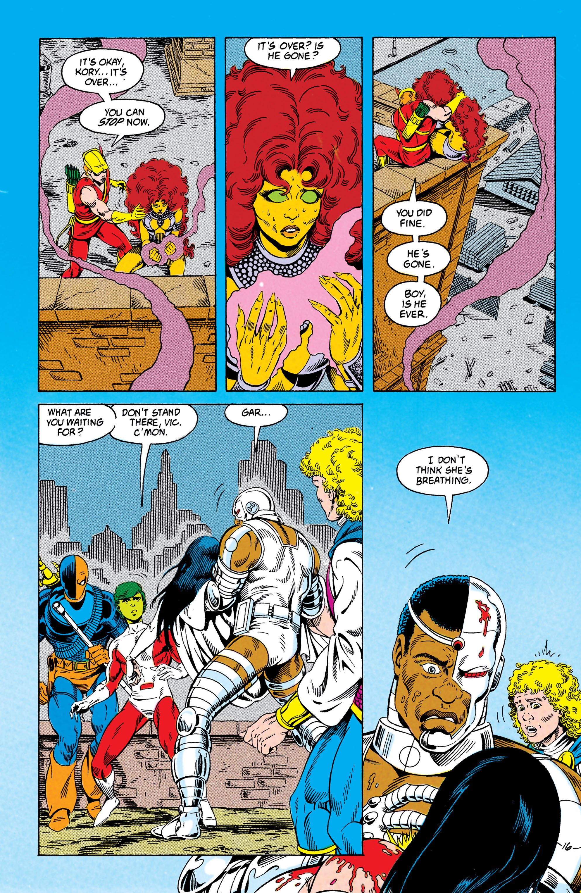 Read online The New Titans (1988) comic -  Issue #63 - 17