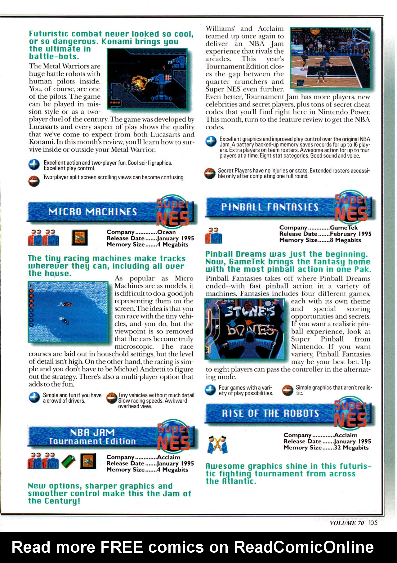 Read online Nintendo Power comic -  Issue #70 - 112
