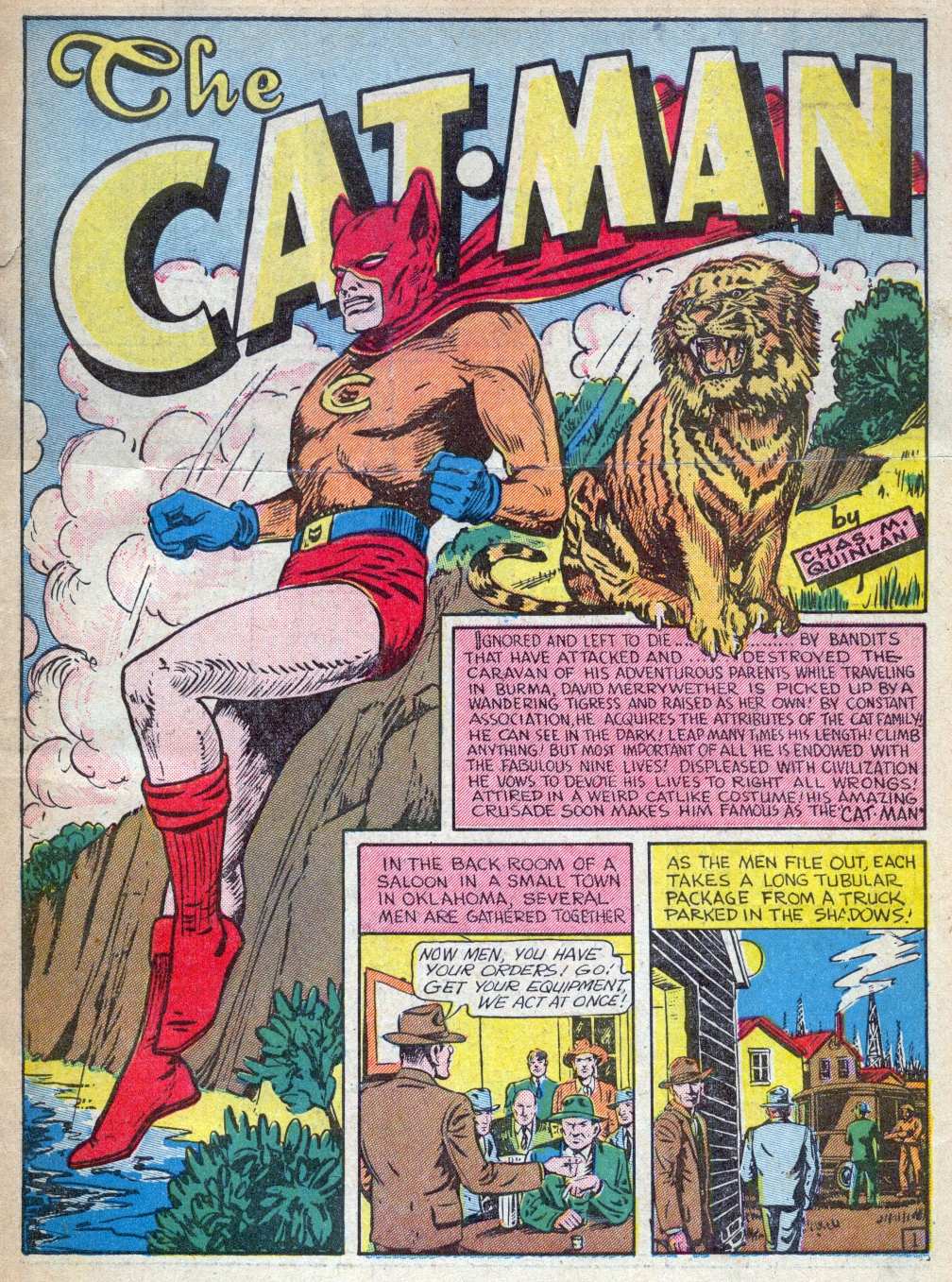 Read online Cat-Man Comics comic -  Issue #3 - 3