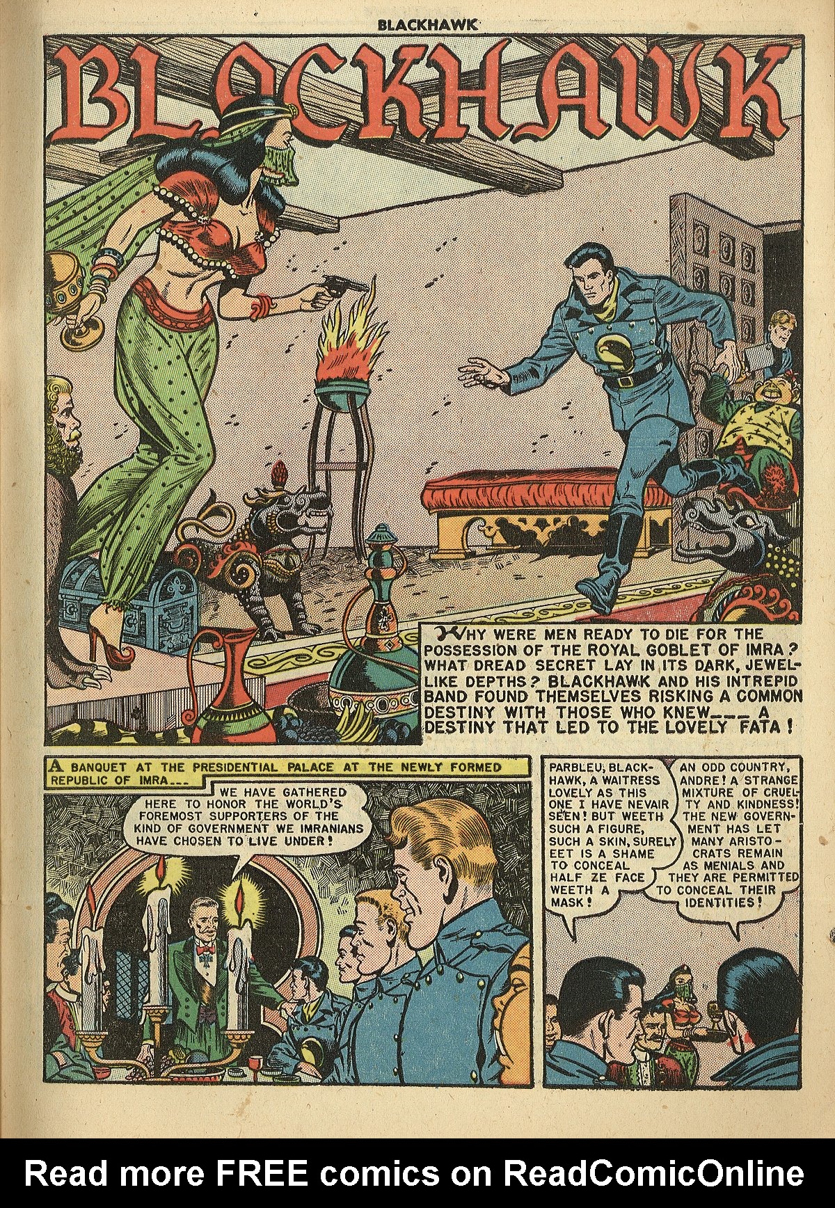 Read online Blackhawk (1957) comic -  Issue #33 - 44