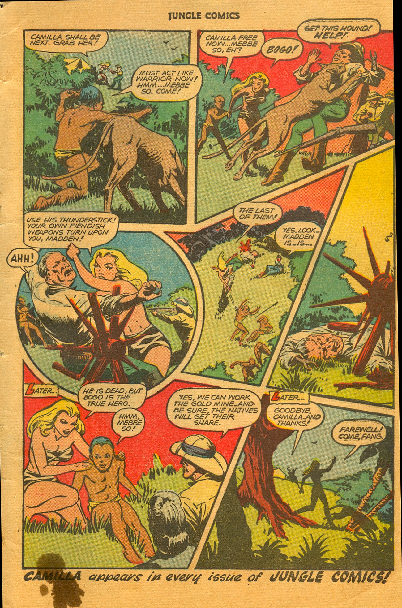 Read online Jungle Comics comic -  Issue #88 - 50