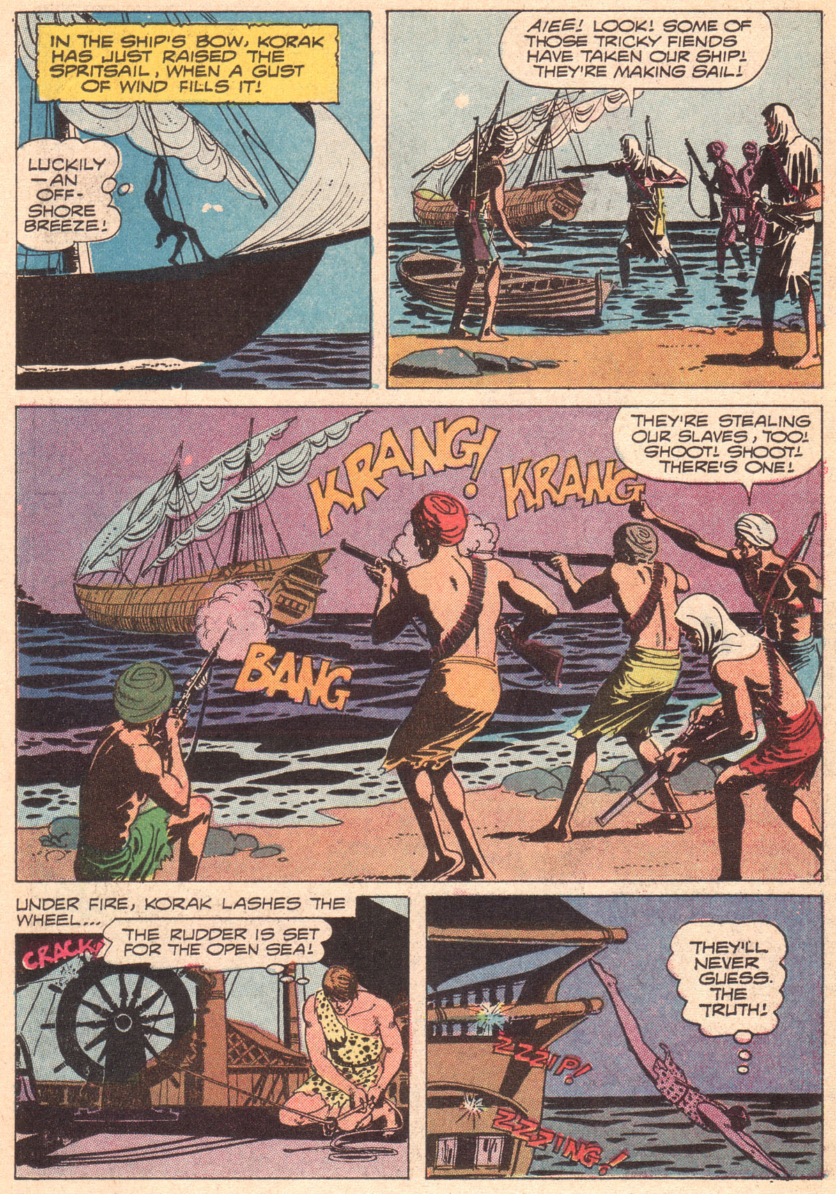Read online Korak, Son of Tarzan (1964) comic -  Issue #45 - 22