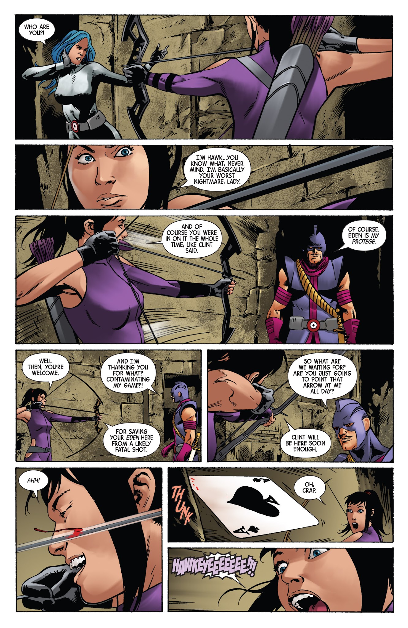 Read online Generations: Hawkeye & Hawkeye comic -  Issue # Full - 23