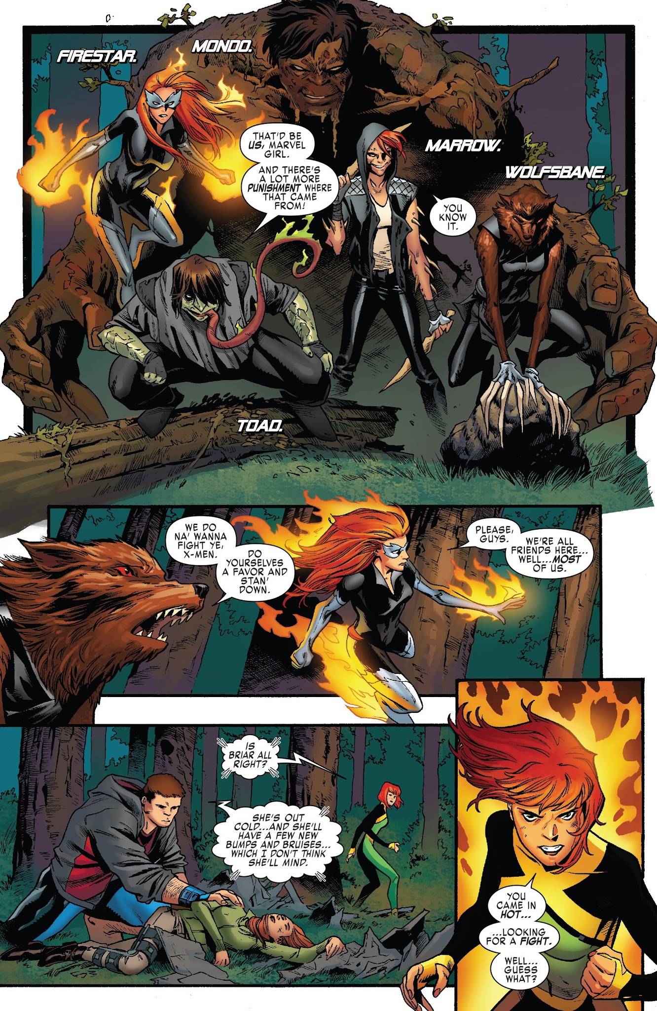 Read online X-Men: Blue comic -  Issue #7 - 12
