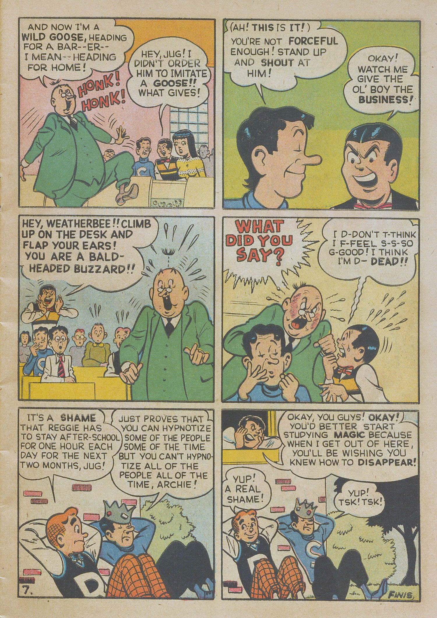 Read online Archie's Rival Reggie comic -  Issue #3 - 9