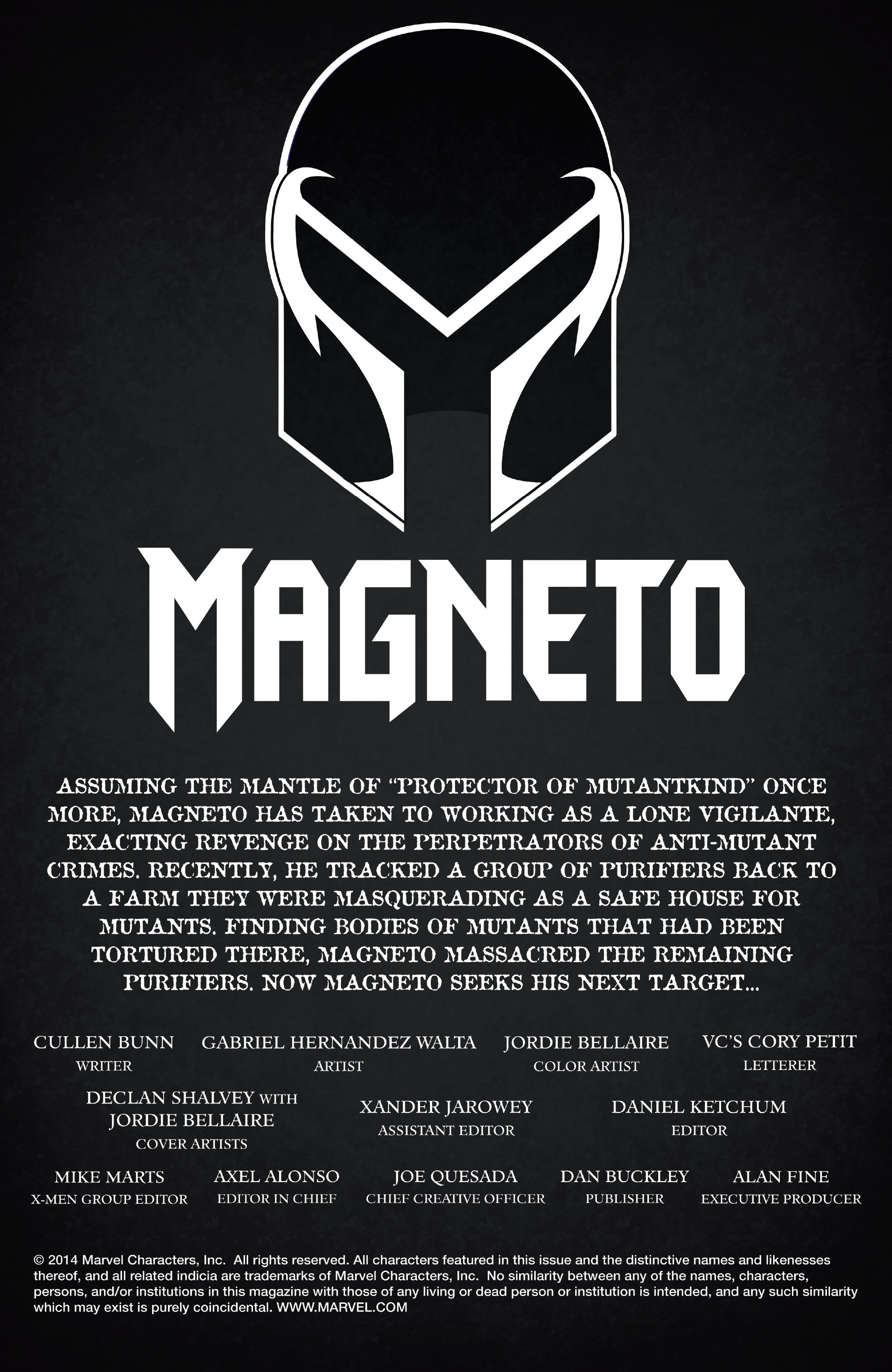 Read online Magneto comic -  Issue #5 - 2