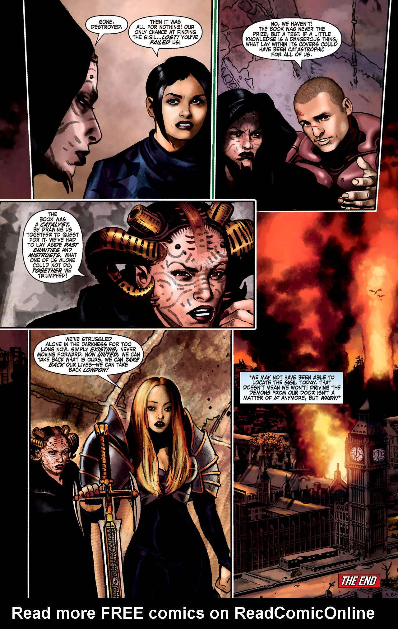 Read online Hellgate: London comic -  Issue #3 - 30