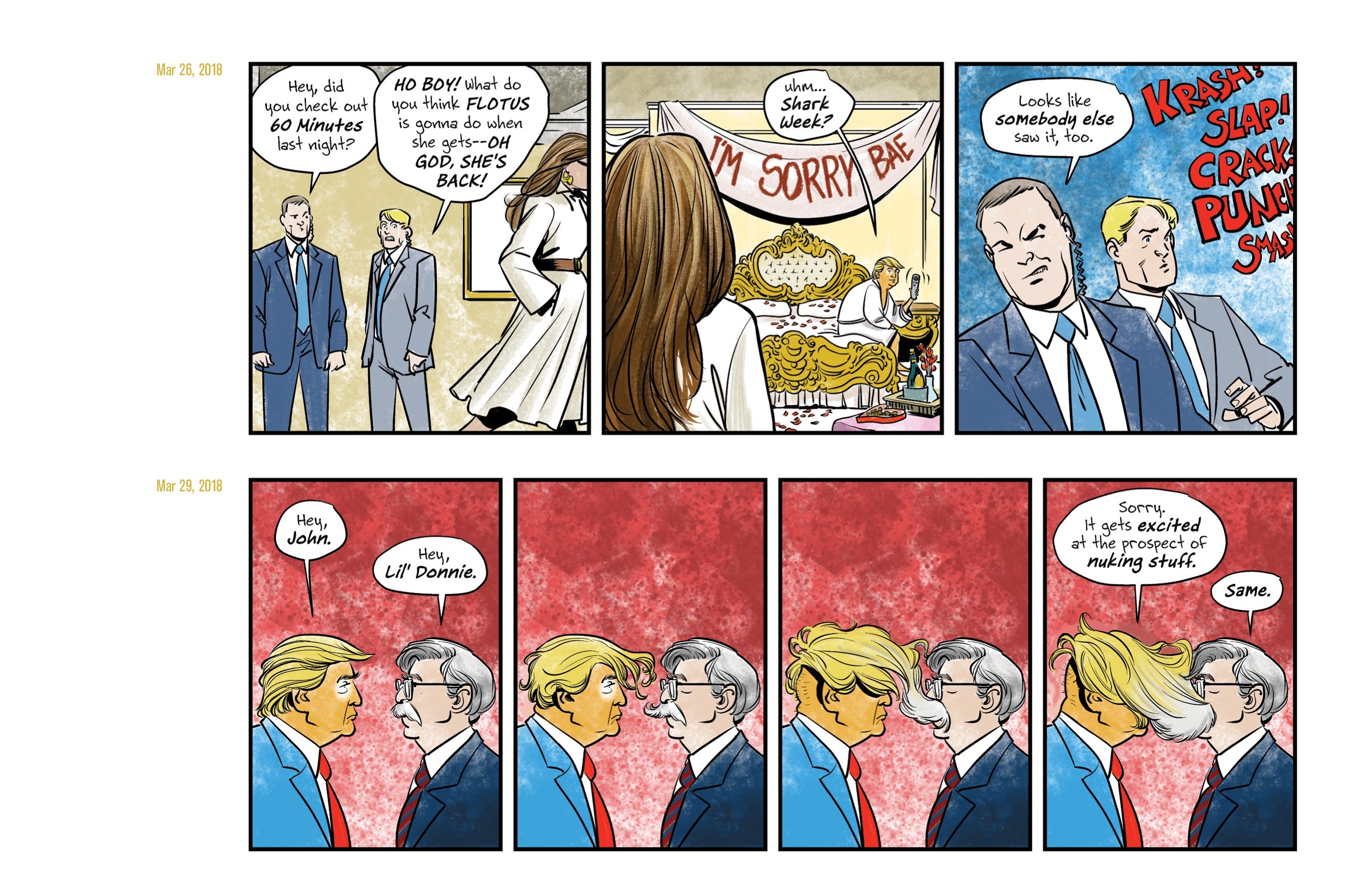 Read online Lil' Donnie: Executive Privilege comic -  Issue # TPB - 76