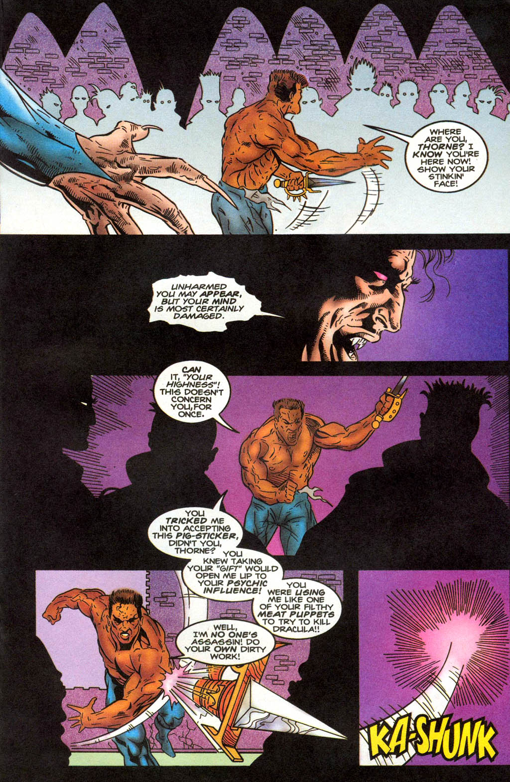 Read online Blade: The Vampire-Hunter comic -  Issue #3 - 10