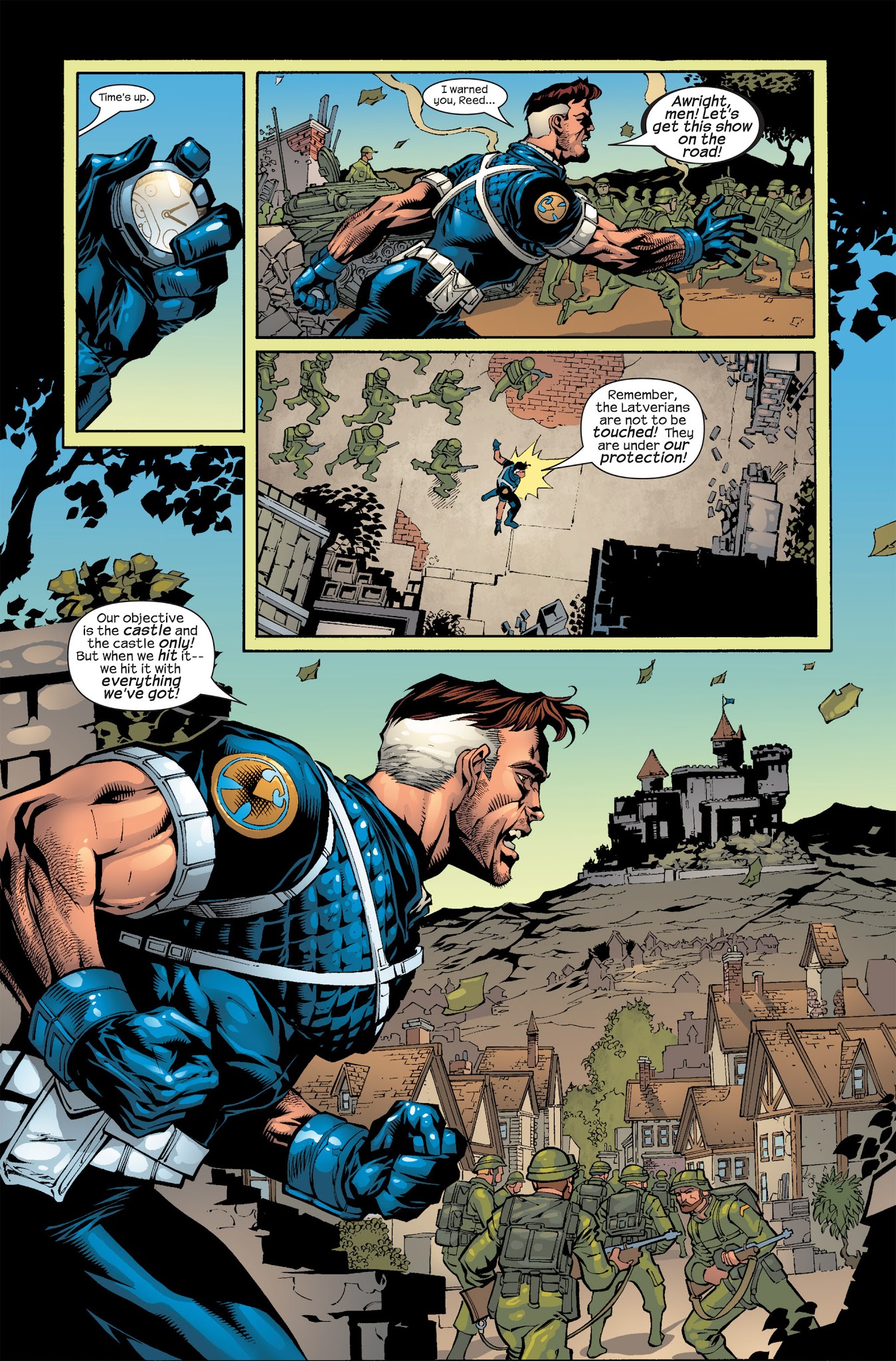 Read online Fantastic Four by Waid & Wieringo Ultimate Collection comic -  Issue # TPB 3 - 100
