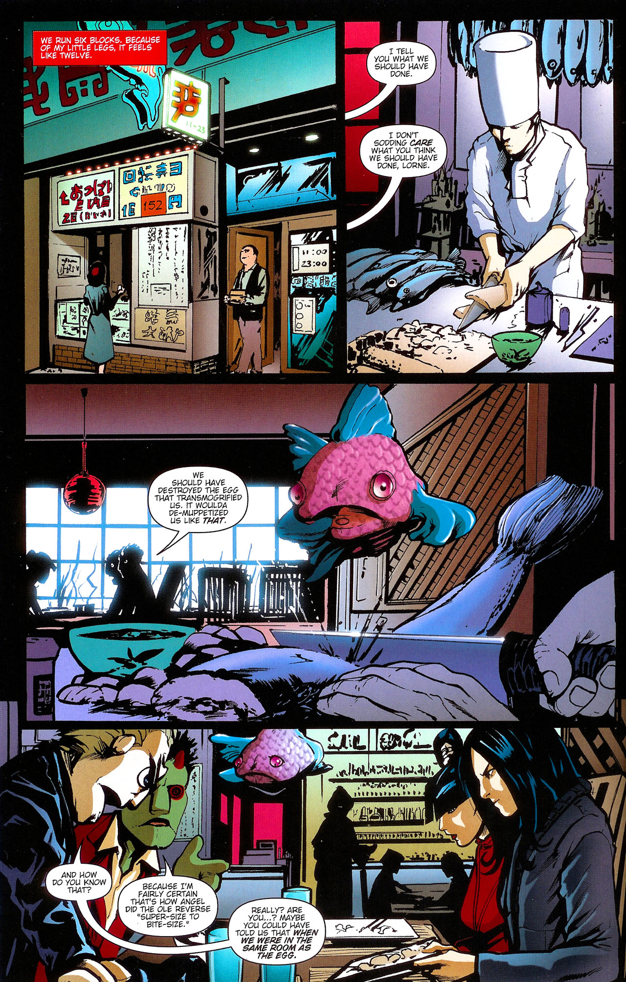 Read online Spike: Shadow Puppets comic -  Issue #3 - 12