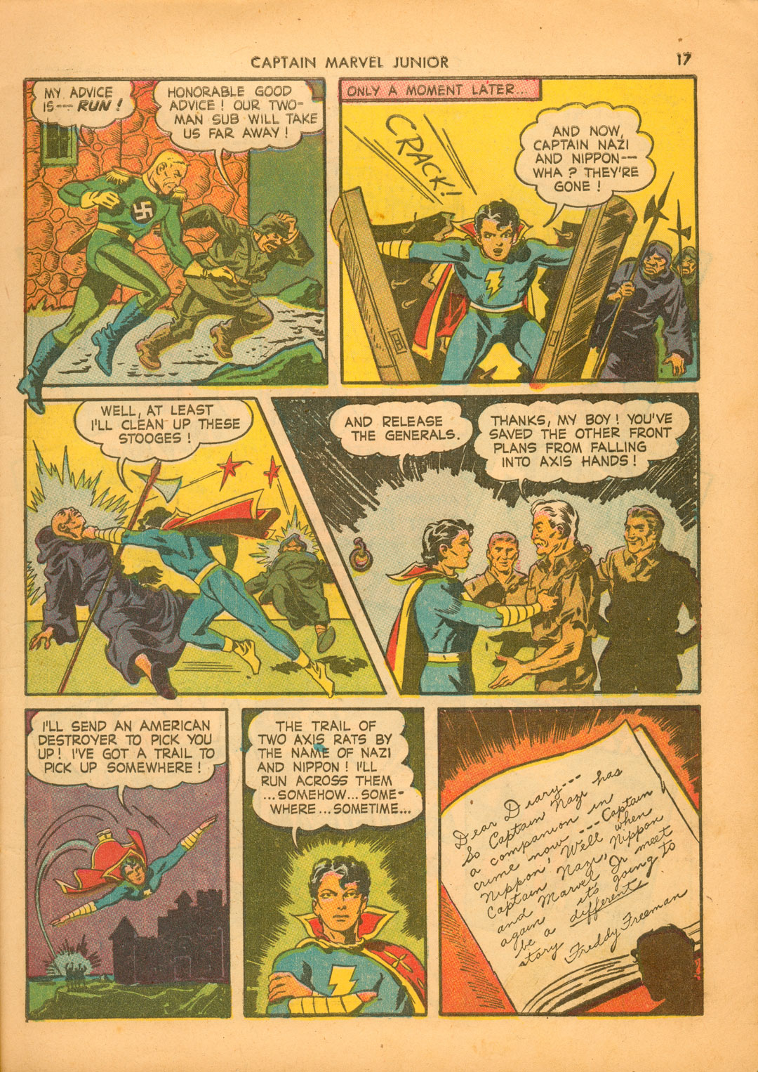 Read online Captain Marvel, Jr. comic -  Issue #2 - 17