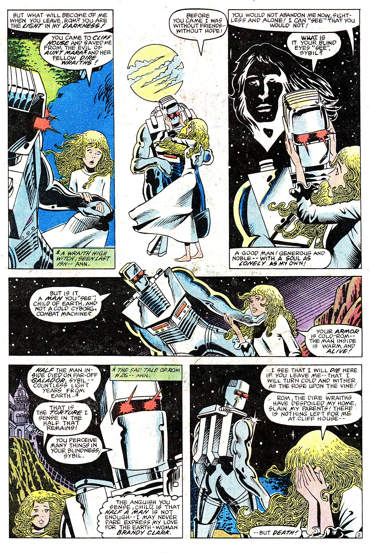Read online ROM (1979) comic -  Issue #34 - 3