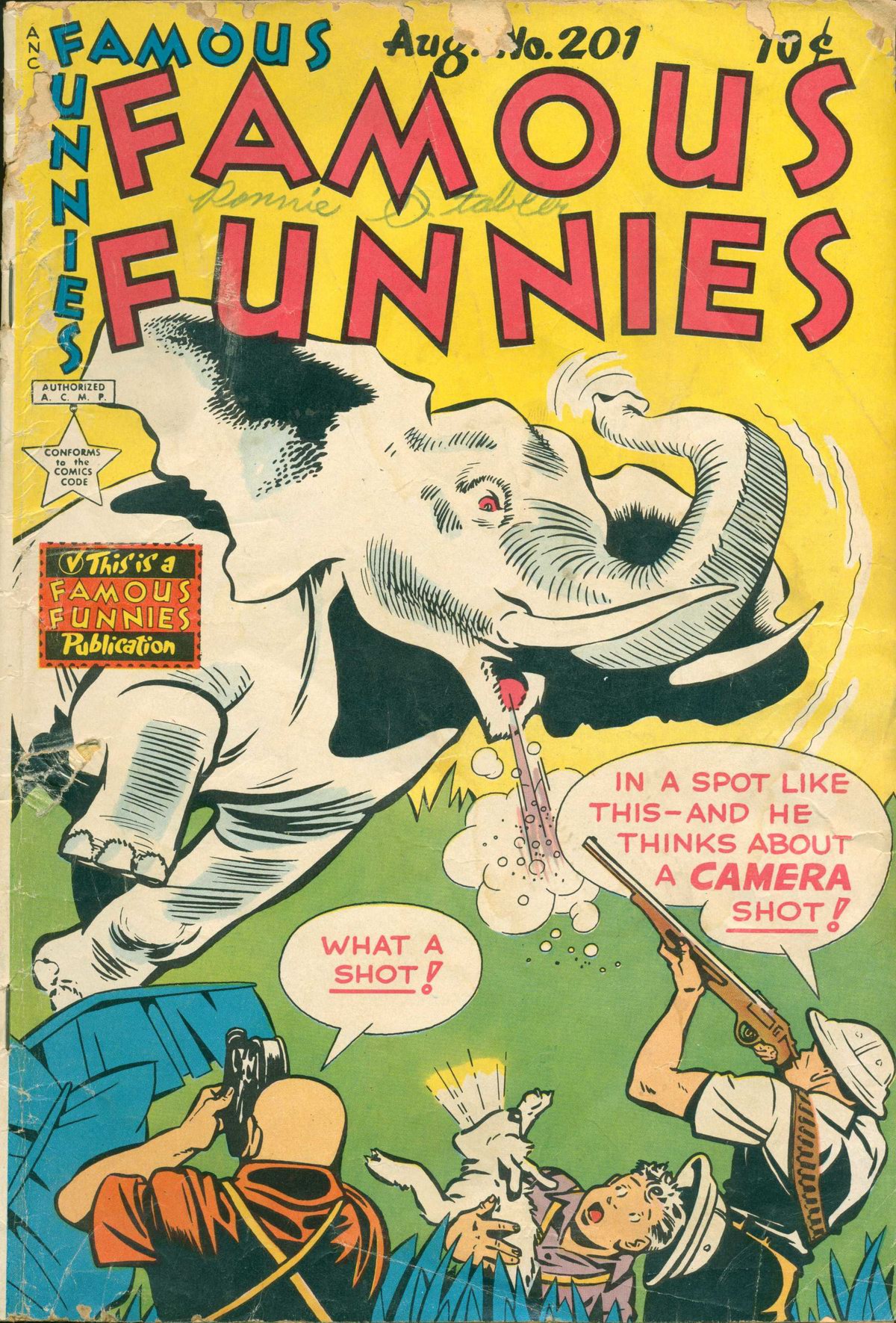 Read online Famous Funnies comic -  Issue #201 - 1