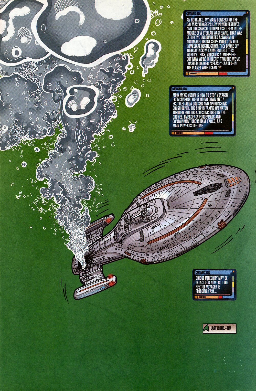 Read online Star Trek: Voyager--Splashdown comic -  Issue #2 - 4