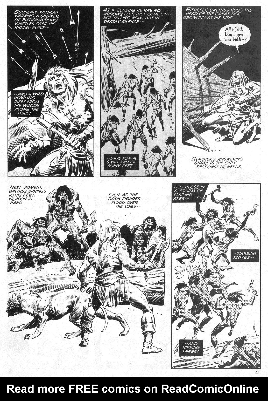 Read online The Savage Sword Of Conan comic -  Issue #27 - 41