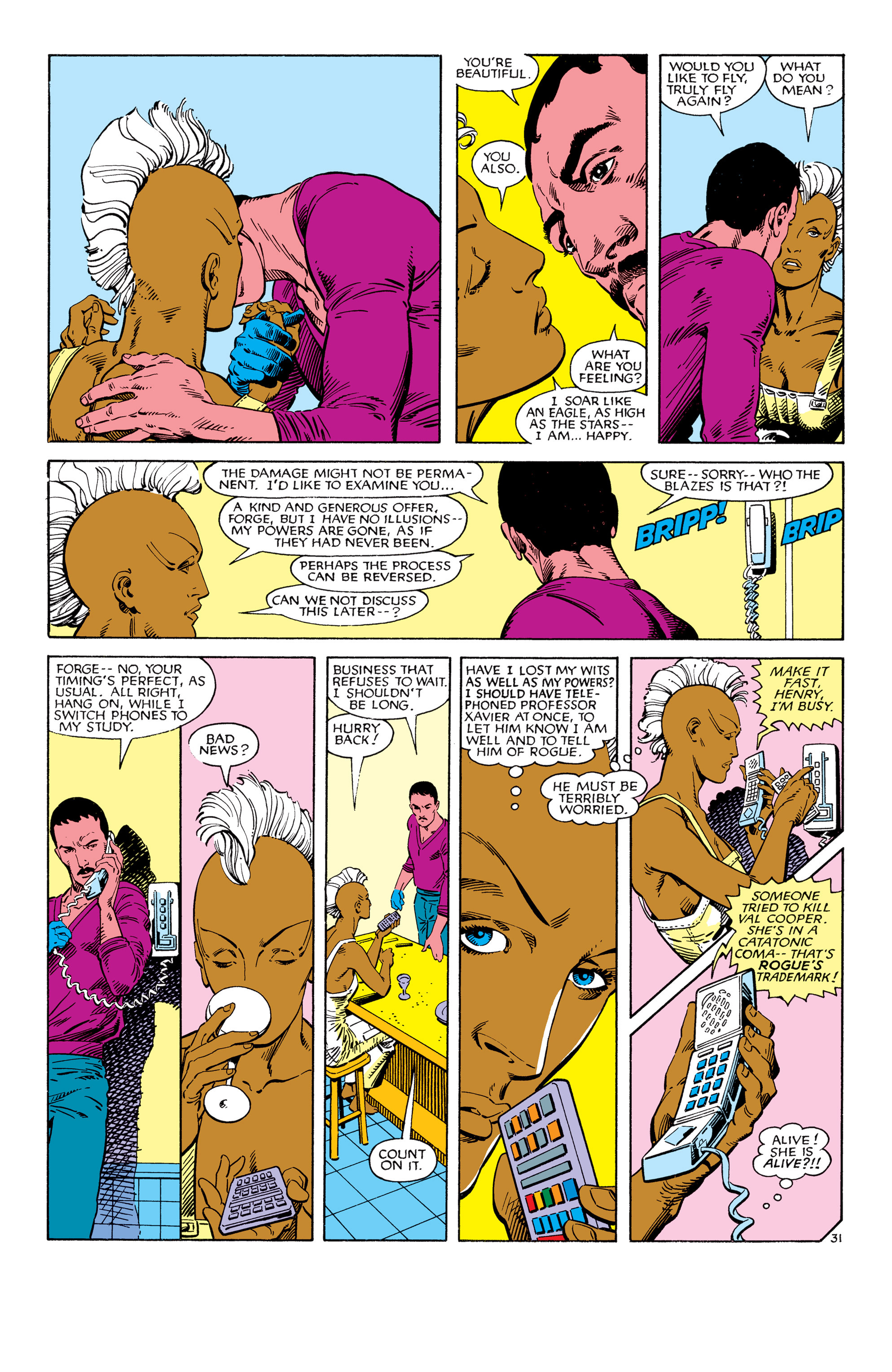 Read online Uncanny X-Men (1963) comic -  Issue #186 - 32