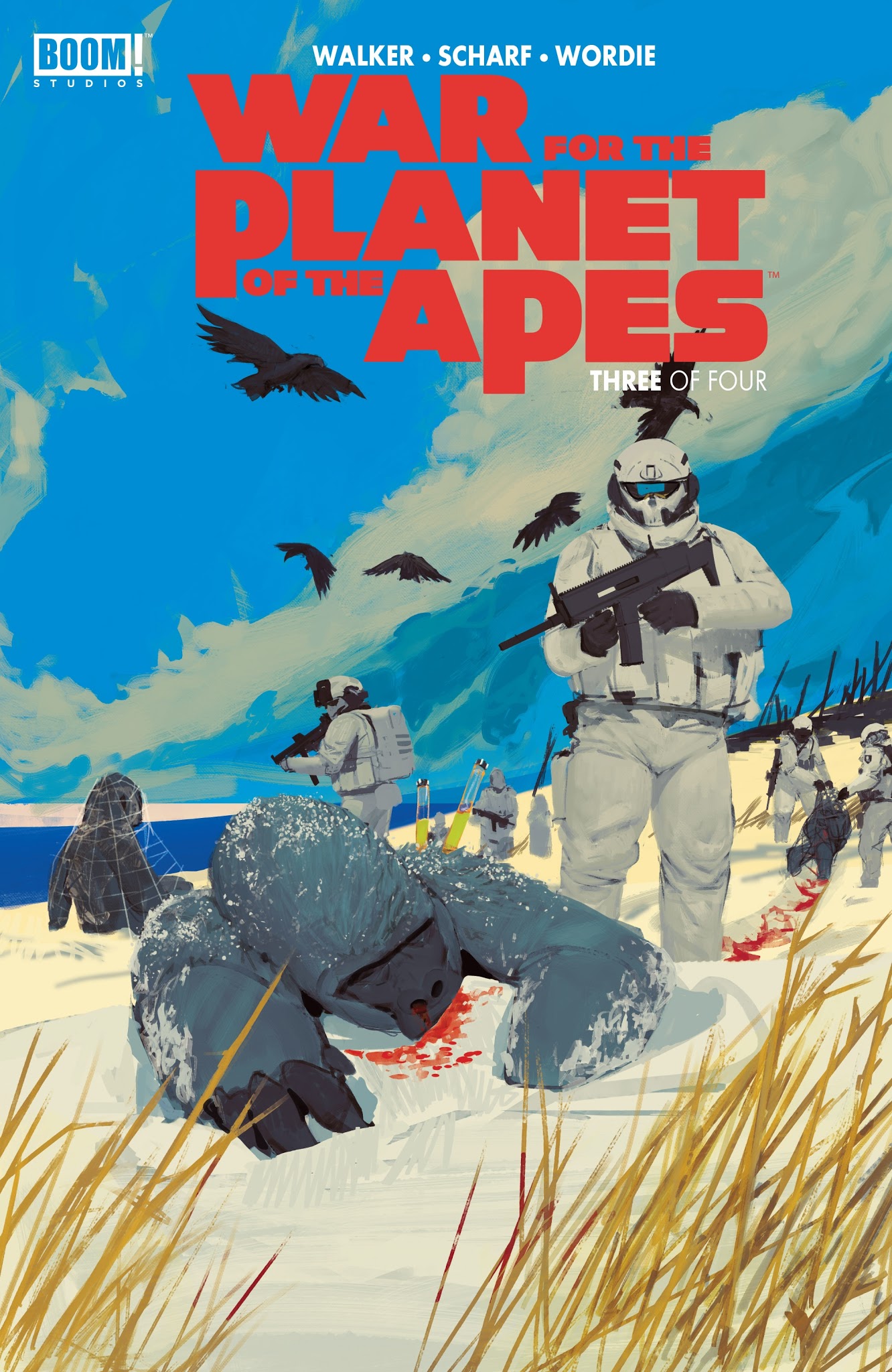 Read online War for the Planet of the Apes comic -  Issue #3 - 1