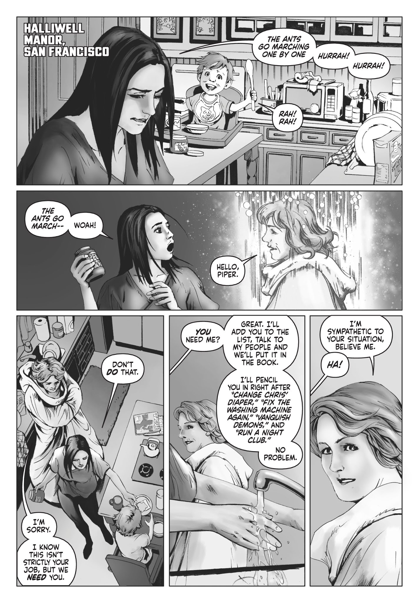 Read online Charmed: Magic School comic -  Issue # TPB - 8