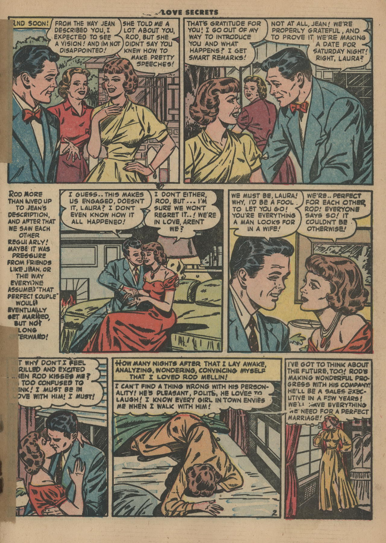 Read online Love Secrets (1953) comic -  Issue #33 - 19