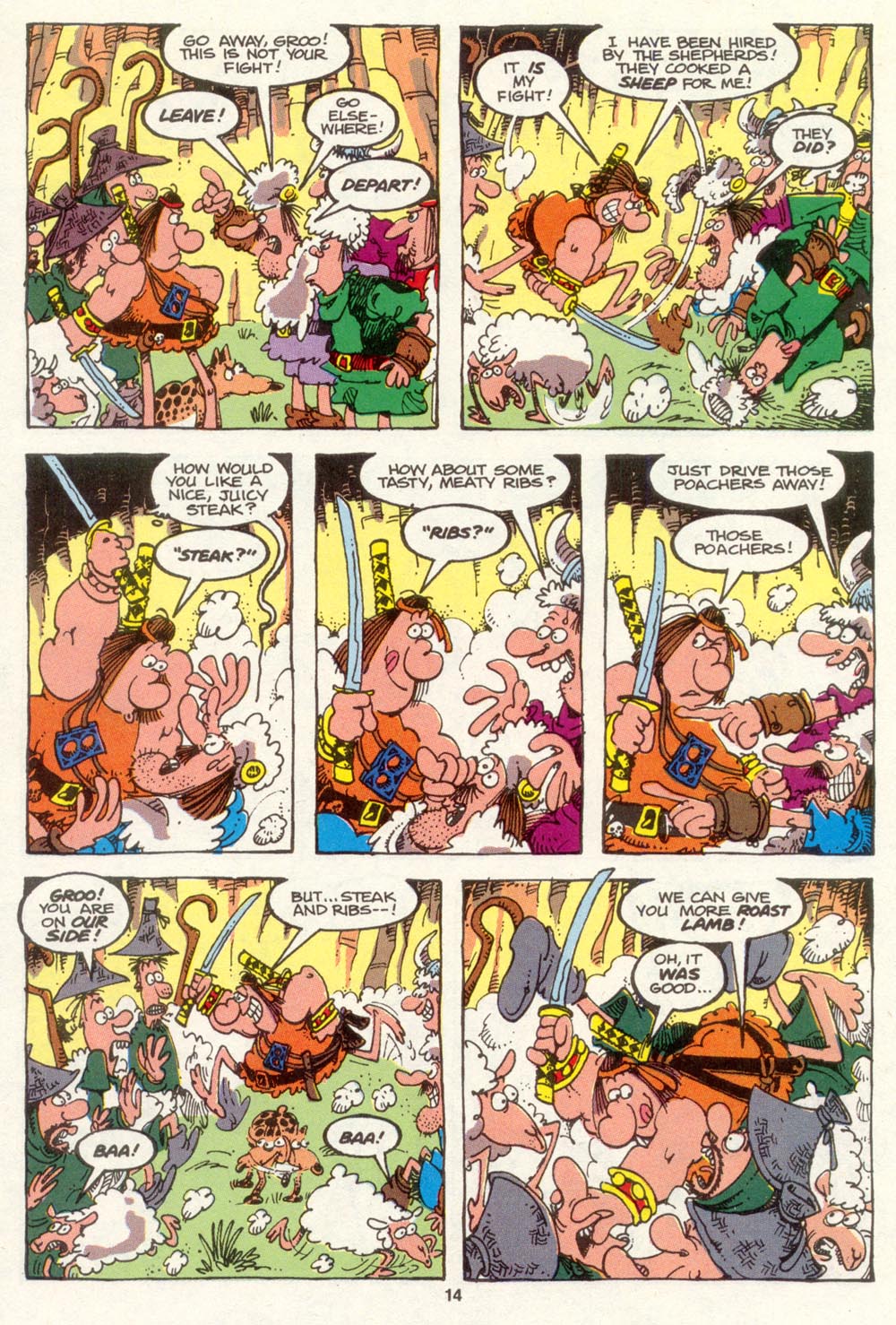 Read online Sergio Aragonés Groo the Wanderer comic -  Issue #88 - 15