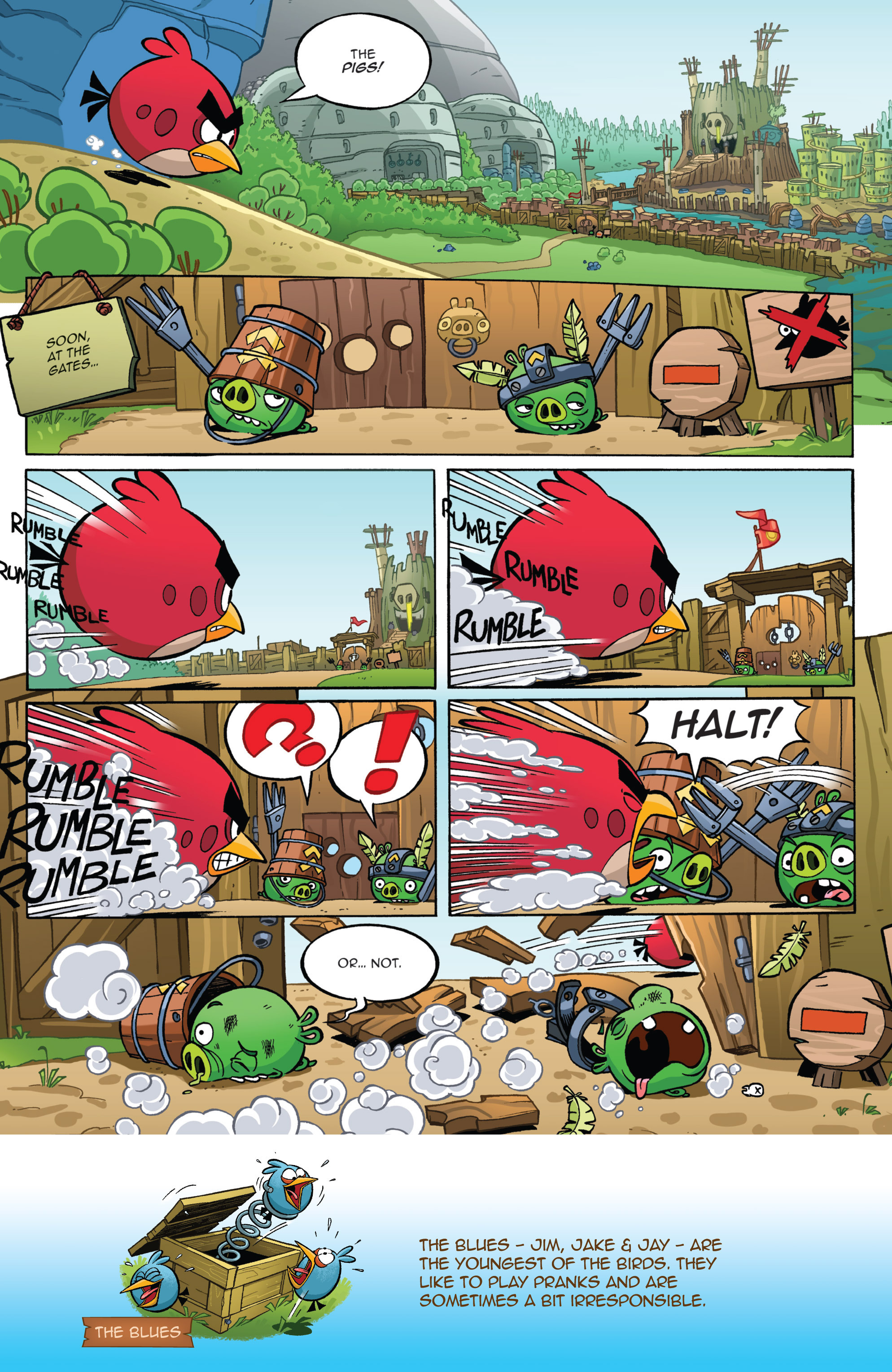 Read online Angry Birds Comics (2016) comic -  Issue #1 - 8