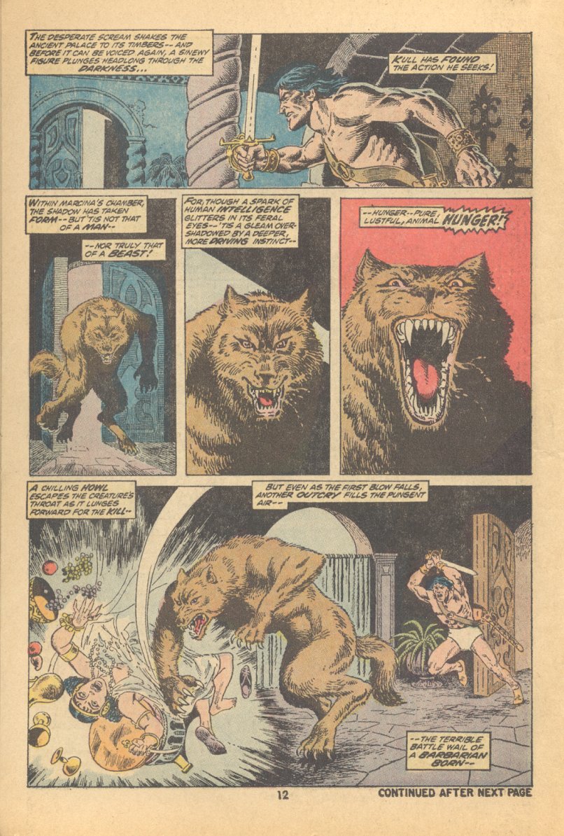 Read online Kull, the Conqueror (1971) comic -  Issue #8 - 10