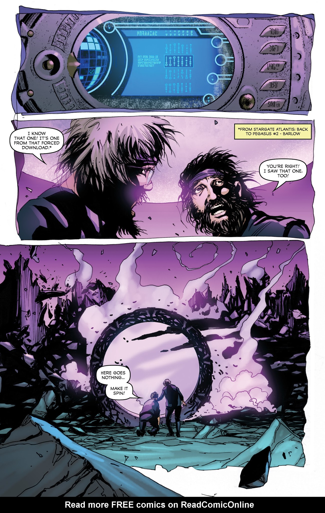 Read online Stargate Universe: Back To Destiny comic -  Issue #4 - 26