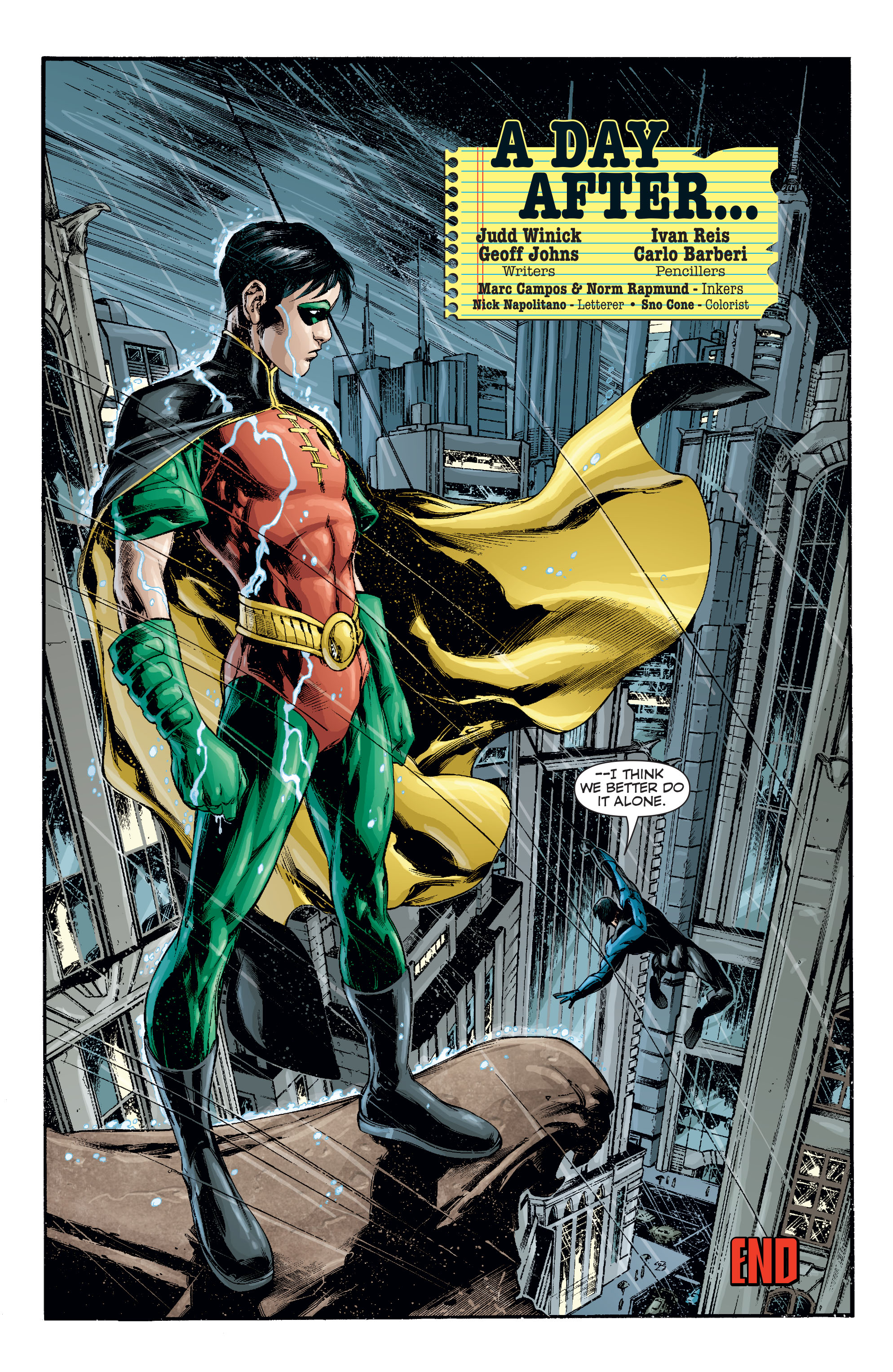 Read online Teen Titans/Outsiders Secret Files comic -  Issue # Full - 32