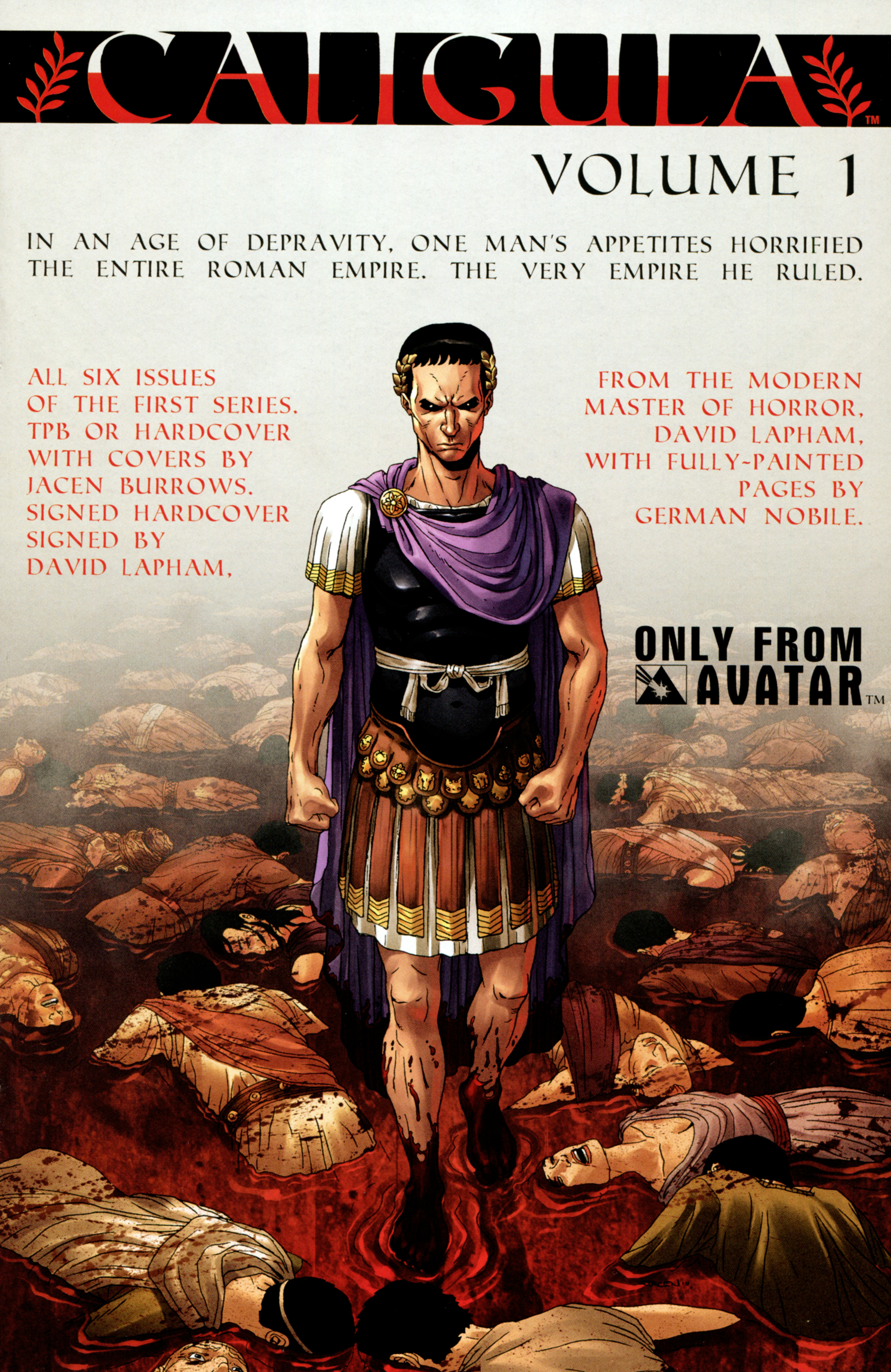 Read online Caligula: Heart of Rome comic -  Issue #4 - 25