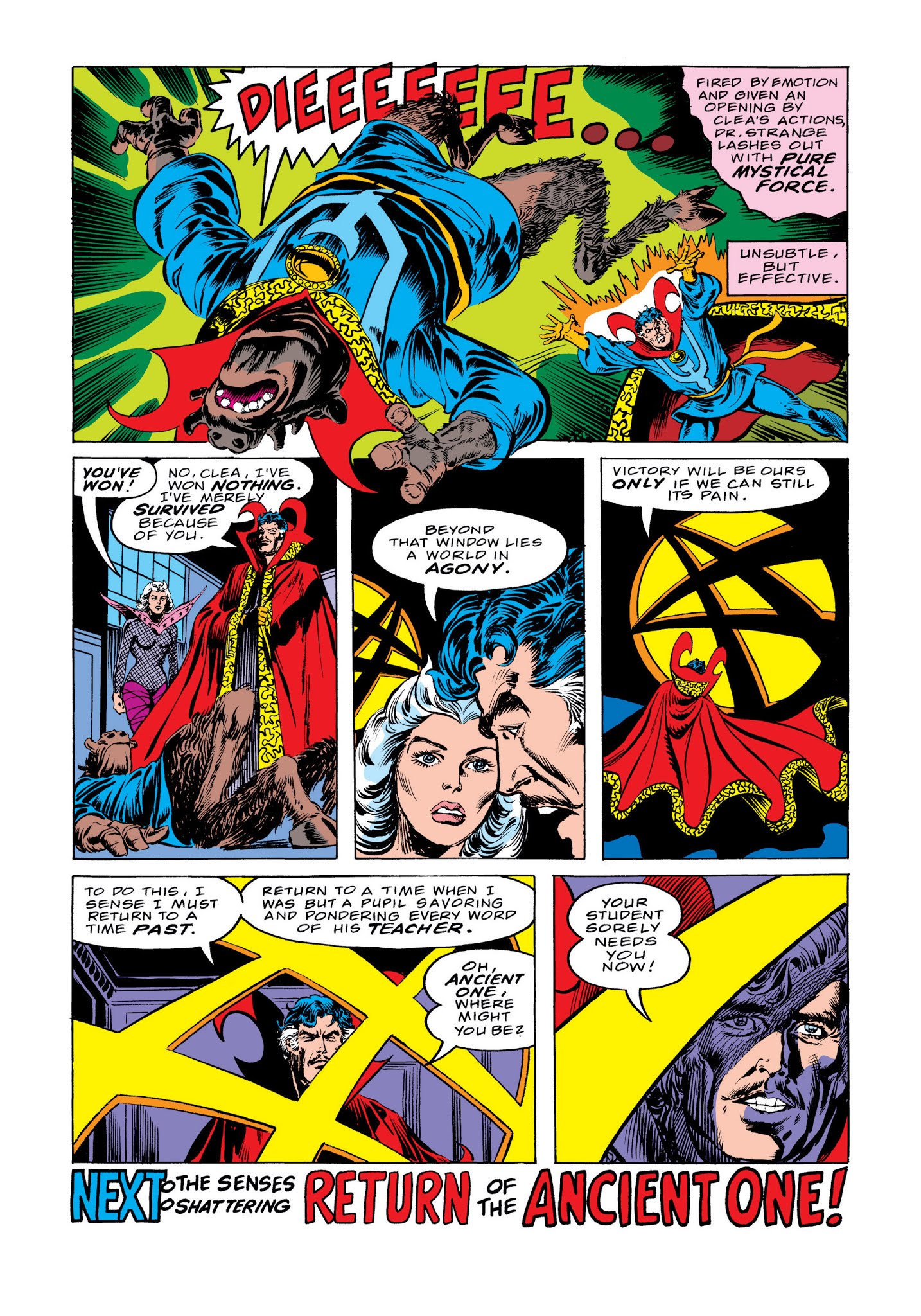 Read online Marvel Masterworks: Doctor Strange comic -  Issue # TPB 7 (Part 1) - 60