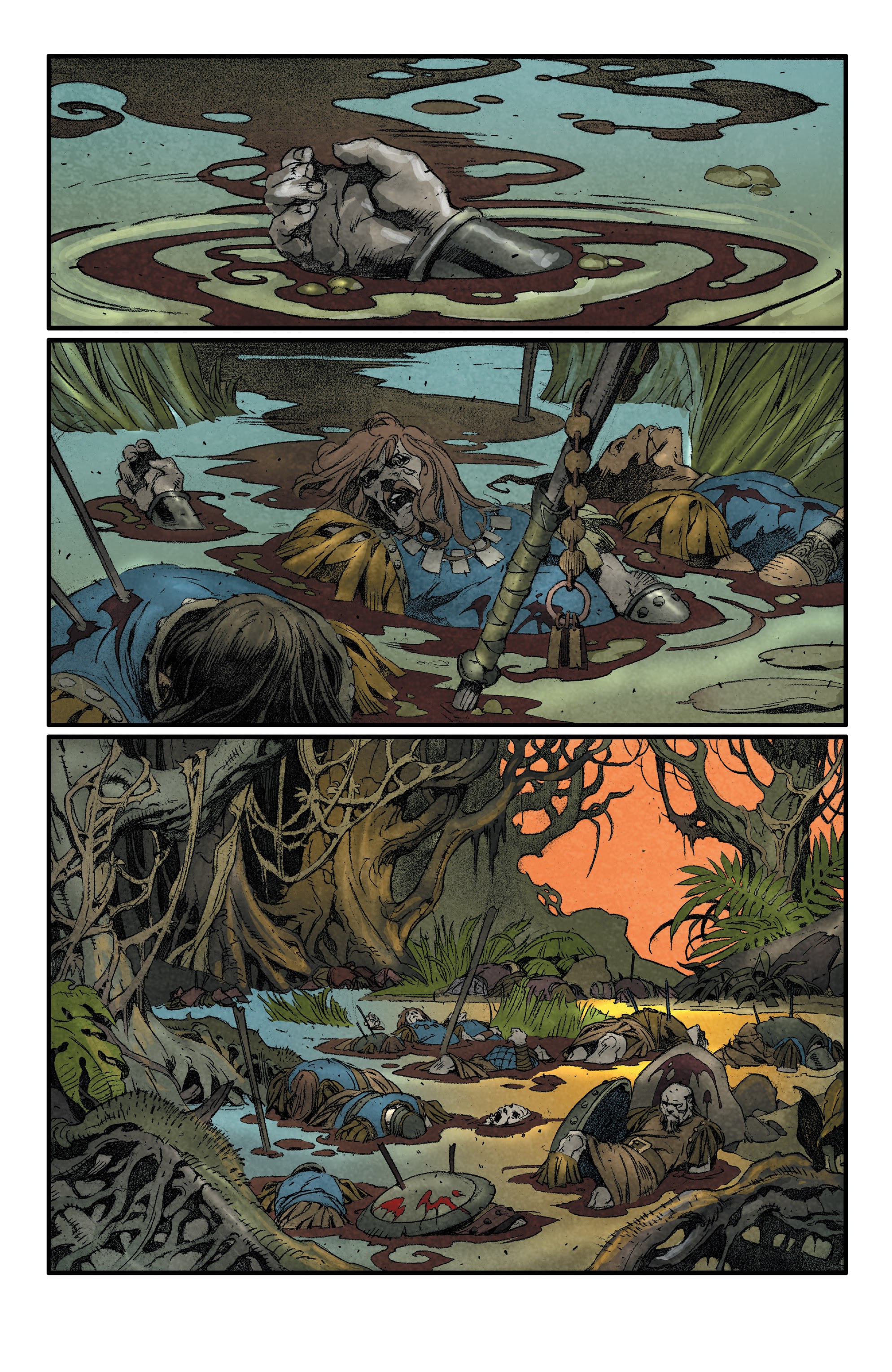 Read online Conan Chronicles Epic Collection comic -  Issue # TPB The Battle of Shamla Pass (Part 2) - 88
