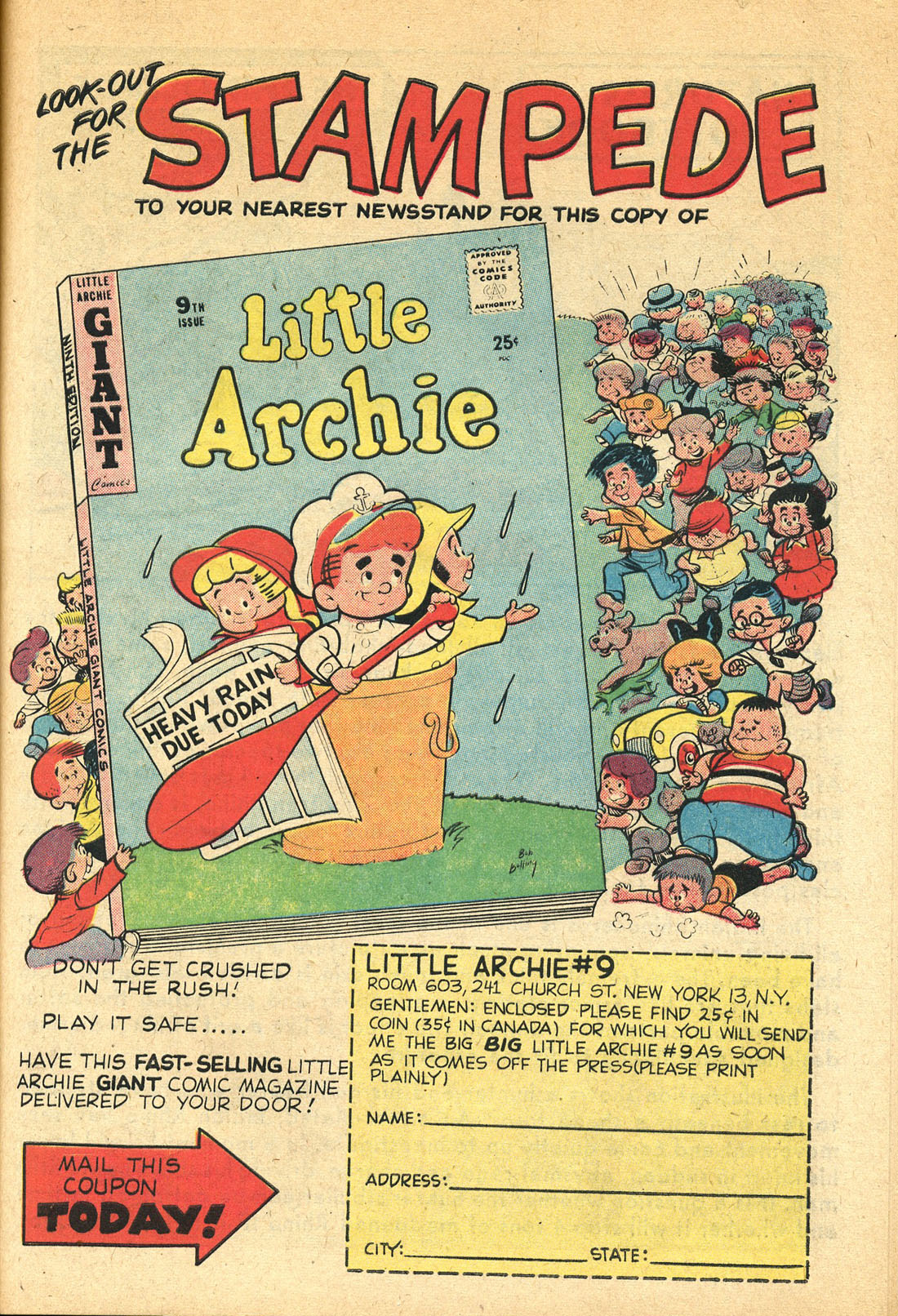 Read online Little Archie (1956) comic -  Issue #8 - 43